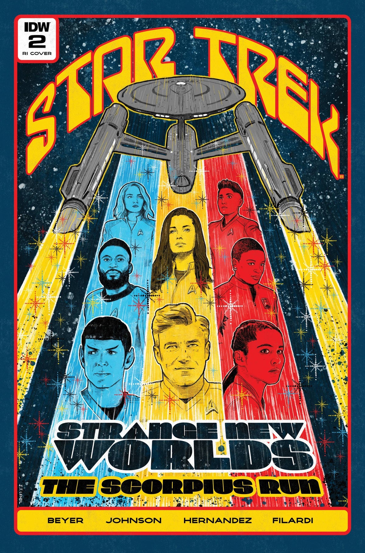 IDW Comic Books > Incentives STAR TREK SNW SCORPIUS RUN #2 CVR E 1:25 LENDL 82771403174400192 JUL231247