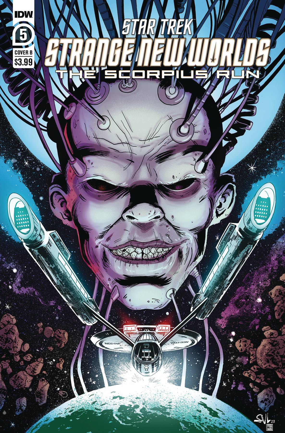 IDW Comic Books STAR TREK SNW SCORPIUS RUN #5 CVR B GORMAN 82771403174400521 OCT231345