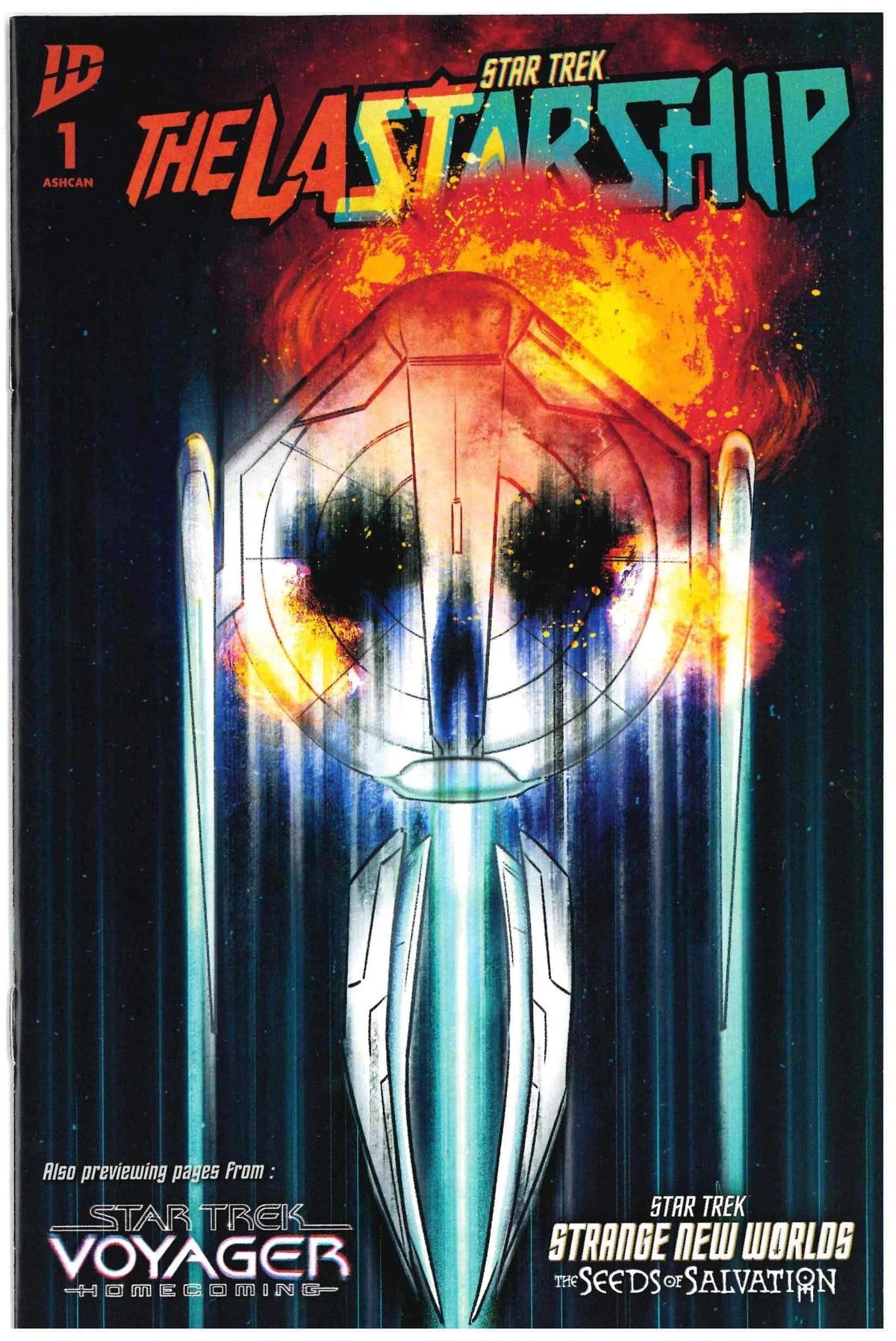 IDW Comic Books STAR TREK THE LAST STARSHIP #1 ASHCAN 82771403446200000