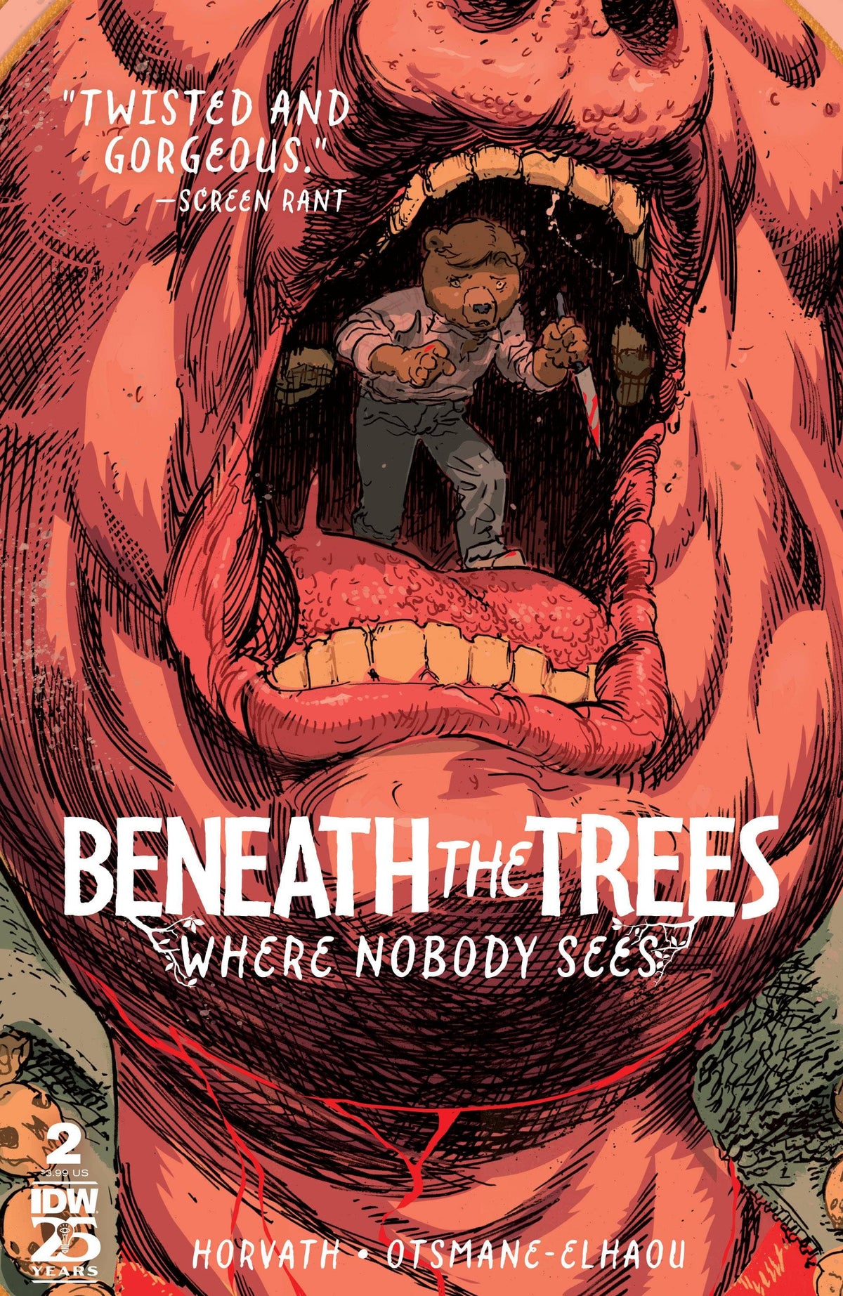 IDW-PRH Comic Books BENEATH TREES WHERE NOBODY SEES #2 3RD PTG 82771403215400213 JAN247624