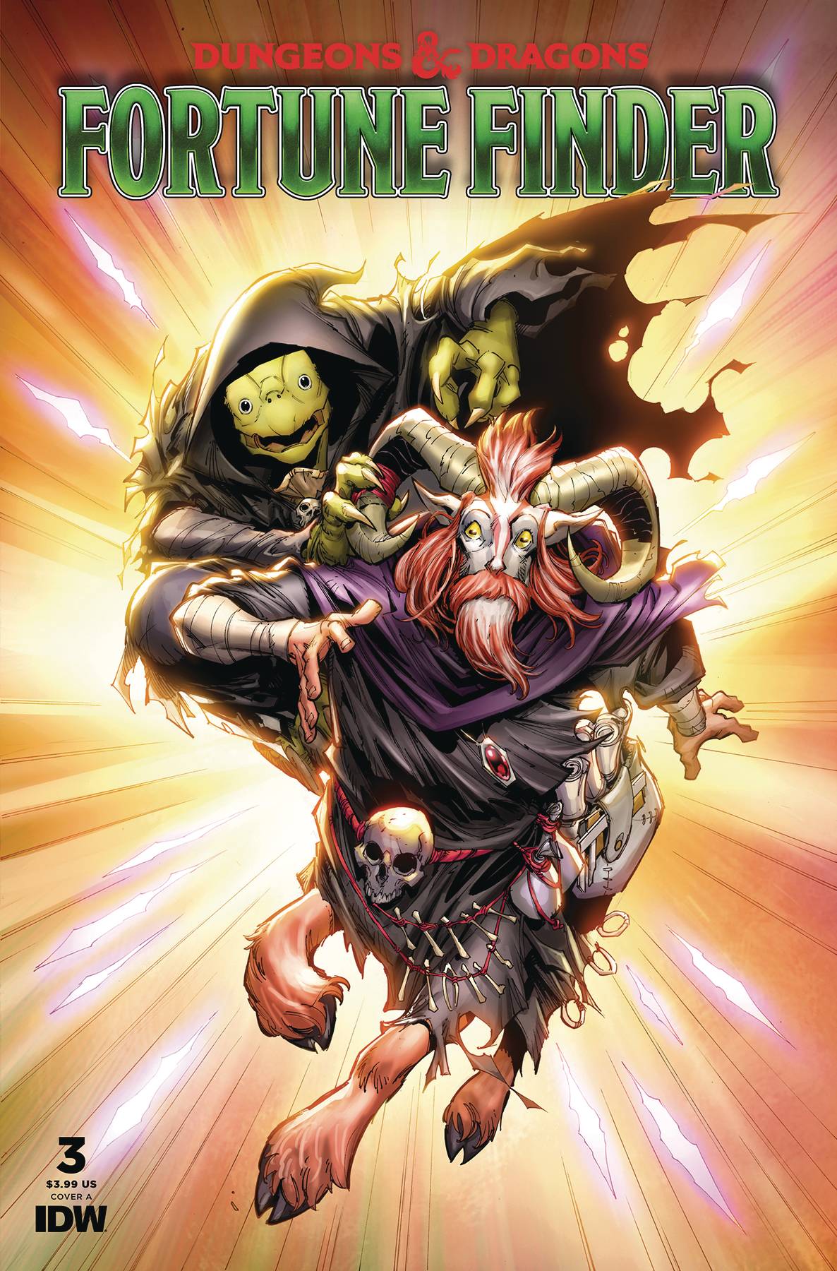IDW Comic Books D&D FORTUNE FINDER #3 CVR A DUNBAR 82771403239000311 NOV231025