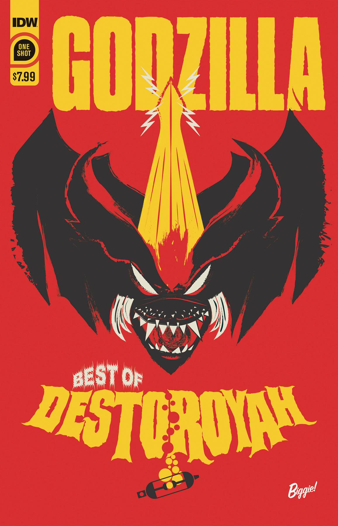 destoroyah king of the monsters Godzilla Best Of Destoroyah #1 Cvr A Biggie