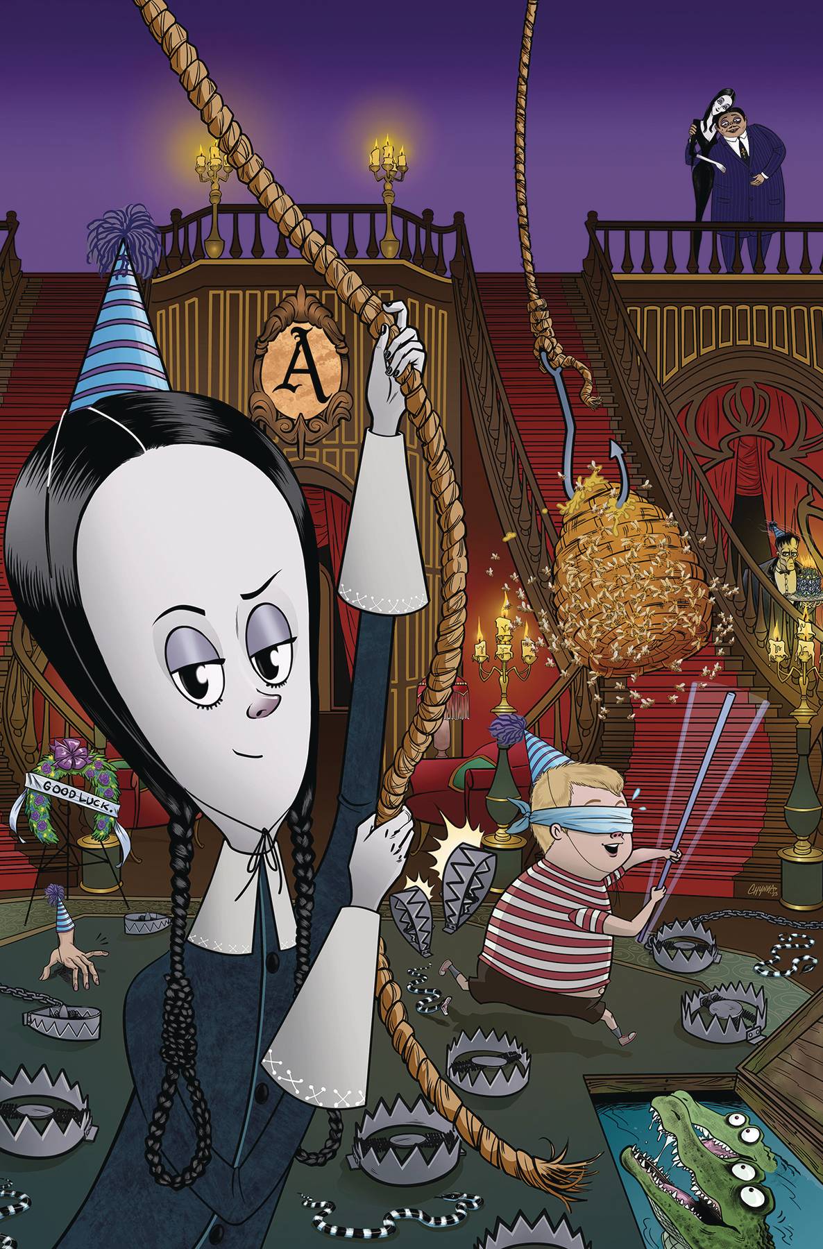 IDW-PRH Comic Books > Incentives ADDAMS FAMILY BODIES ISSUE #1 CVR B 1:10 INCV VAR FLORES FULL ART 82771403193500121 JUN231371