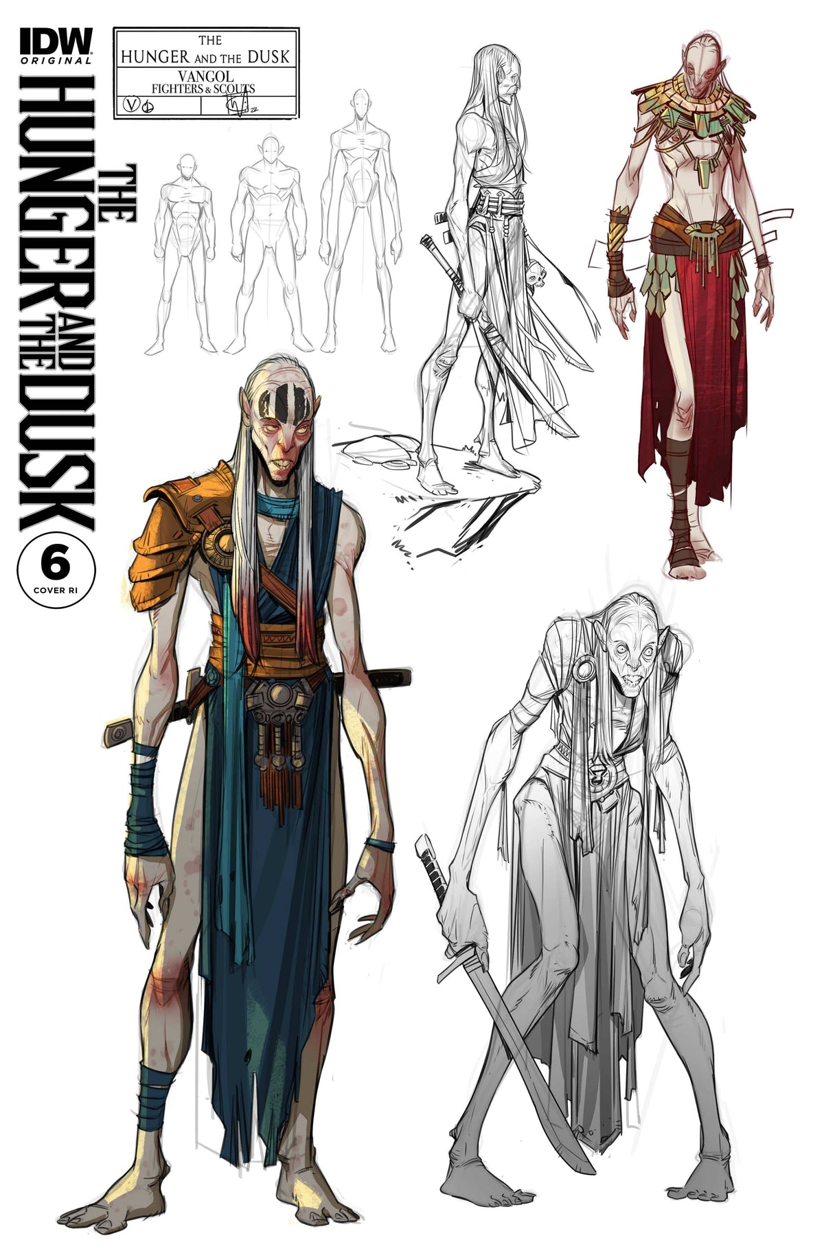 IDW Comic Books > Incentives HUNGER AND DUSK #6 CVR D 1:10 INCV SKETCH (MR) 82771403168300641 NOV231032