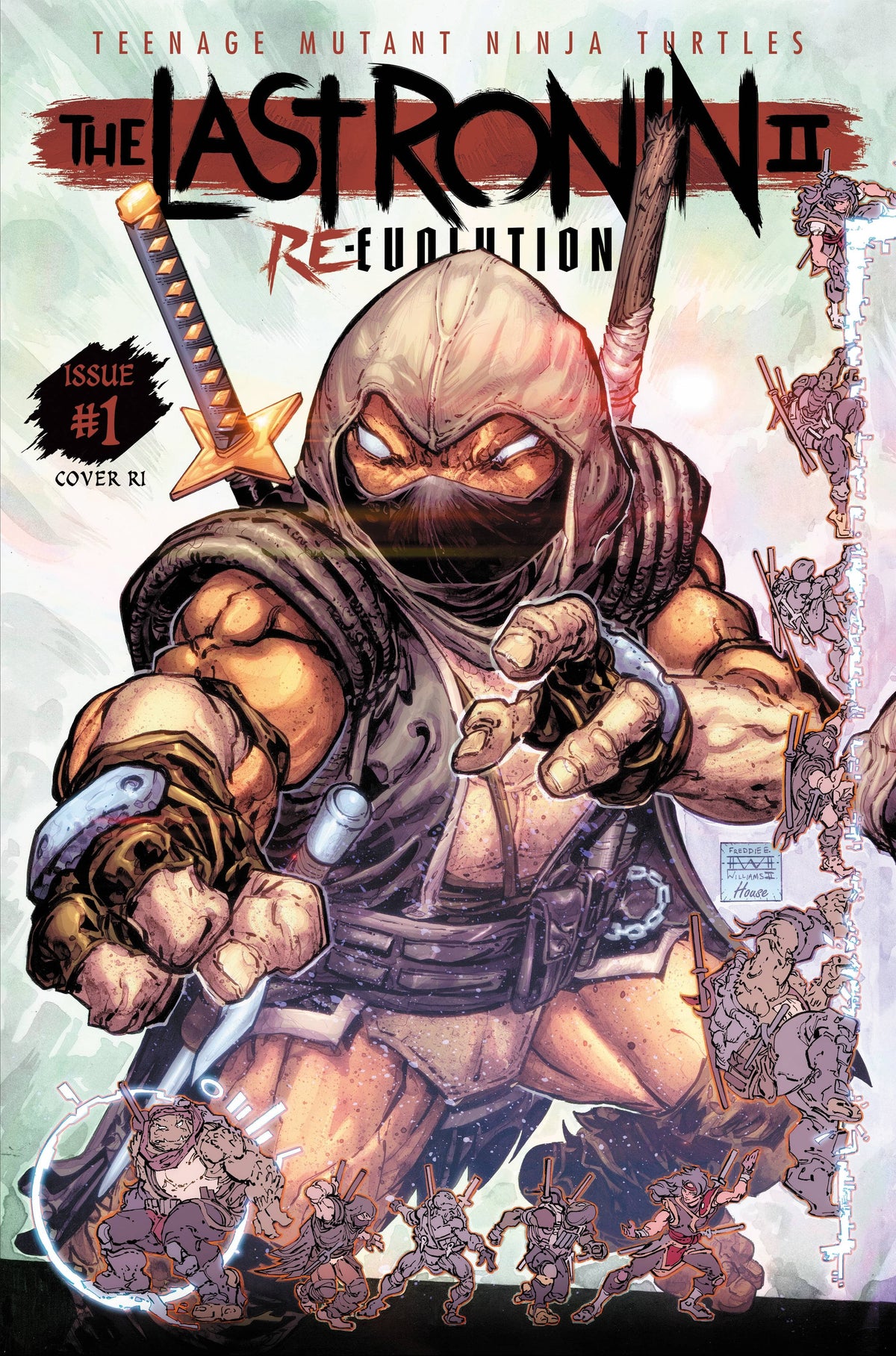 IDW-PRH Comic Books > Incentives TMNT THE LAST RONIN II RE EVOLUTION #1 CVR F 1:25 INCV WILLIAM VAR '82771403180500151 DEC231055