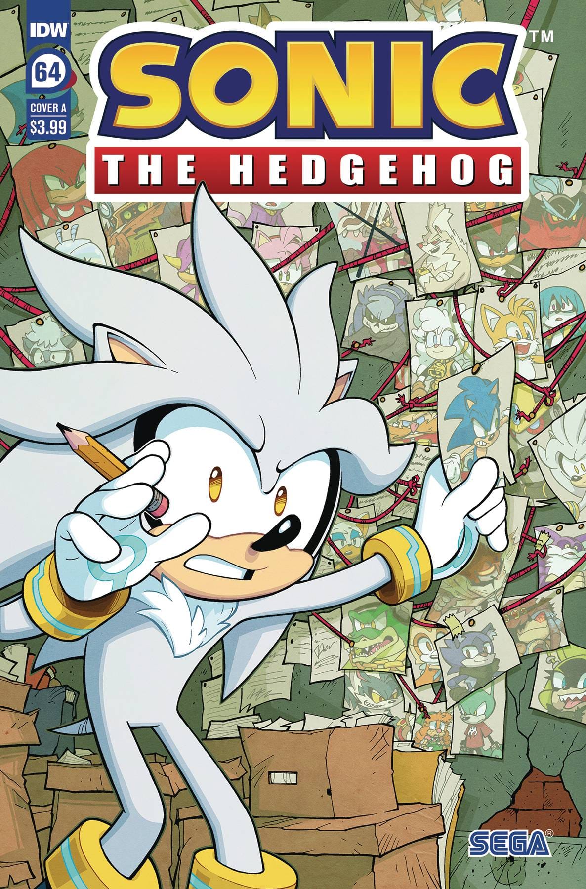 IDW-PRH Comic Books SONIC THE HEDGEHOG #64 CVR A LAWRENCE 82771401521806411 JUN231445