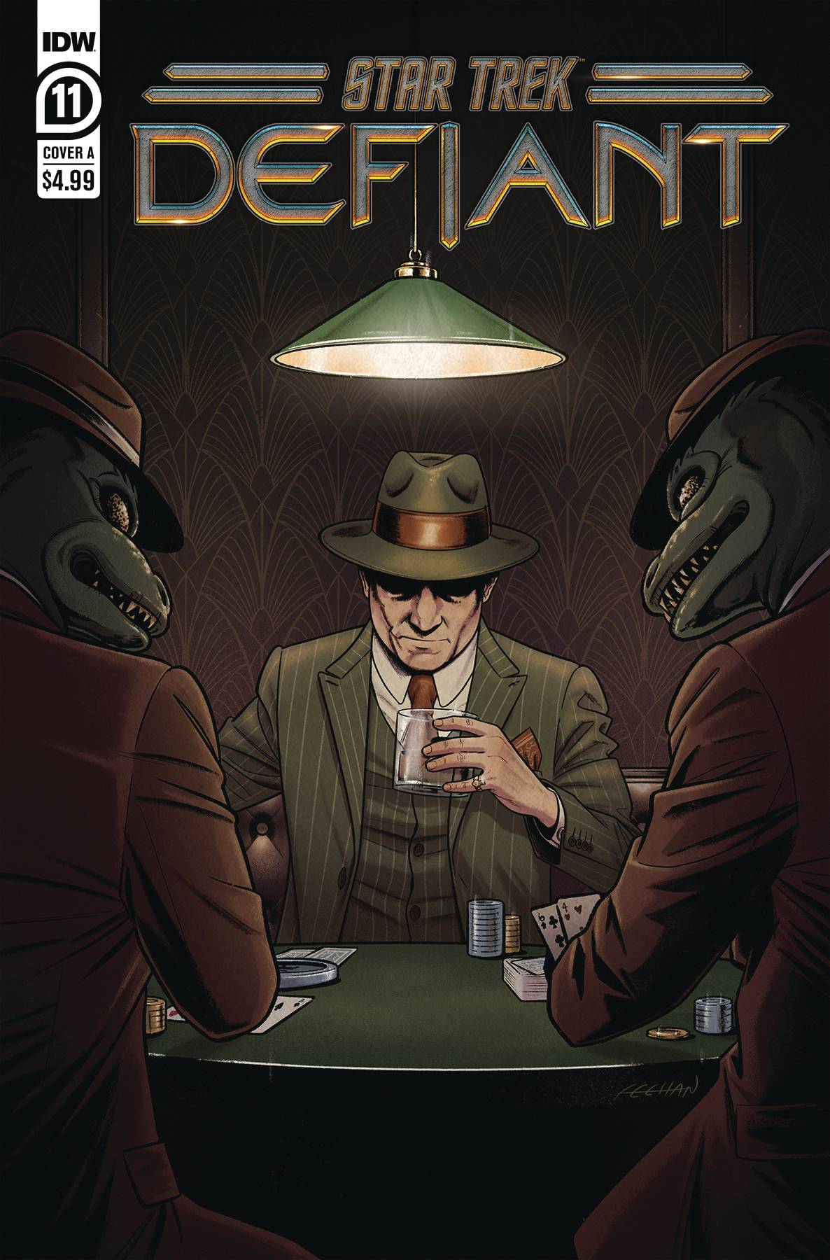 IDW Comic Books STAR TREK DEFIANT #11 CVR A FEEHAN 82771403137901111 NOV231051