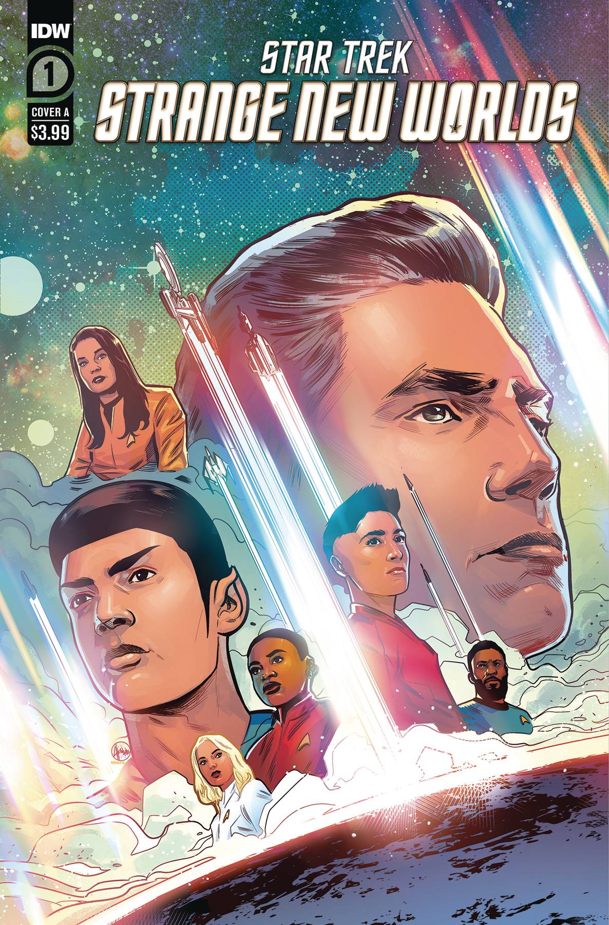 IDW-PRH Comic Books STAR TREK SNW SCORPIUS RUN #1 CVR A HERNANDEZ 82771403174400111 JUN231470