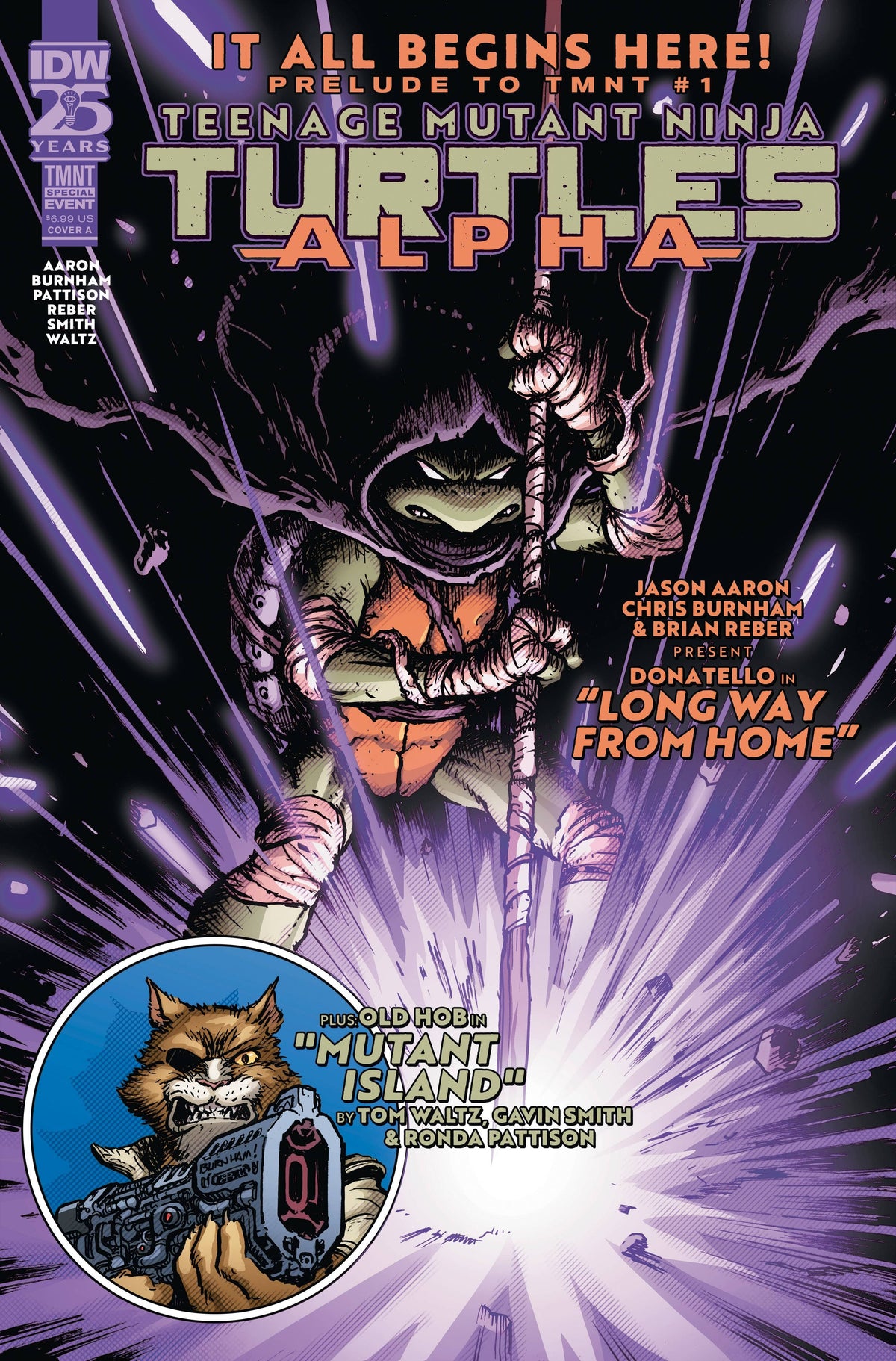 IDW-PRH Comic Books TEENAGE MUTANT NINJA TURTLES ALPHA #1 CVR A 82771403296300111 MAR241174