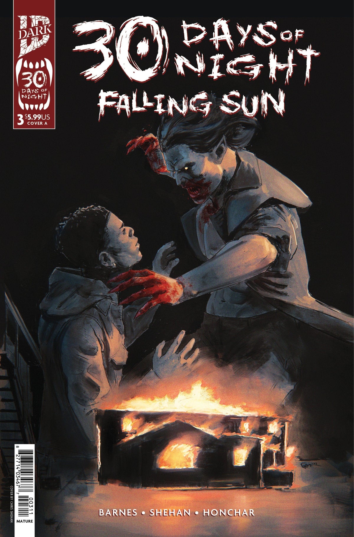 IDW Publishing Comic Books 30 Days of Night: Falling Sun #3 Cover A (Shehan) 82771403467700311 PRH-82771403467700311