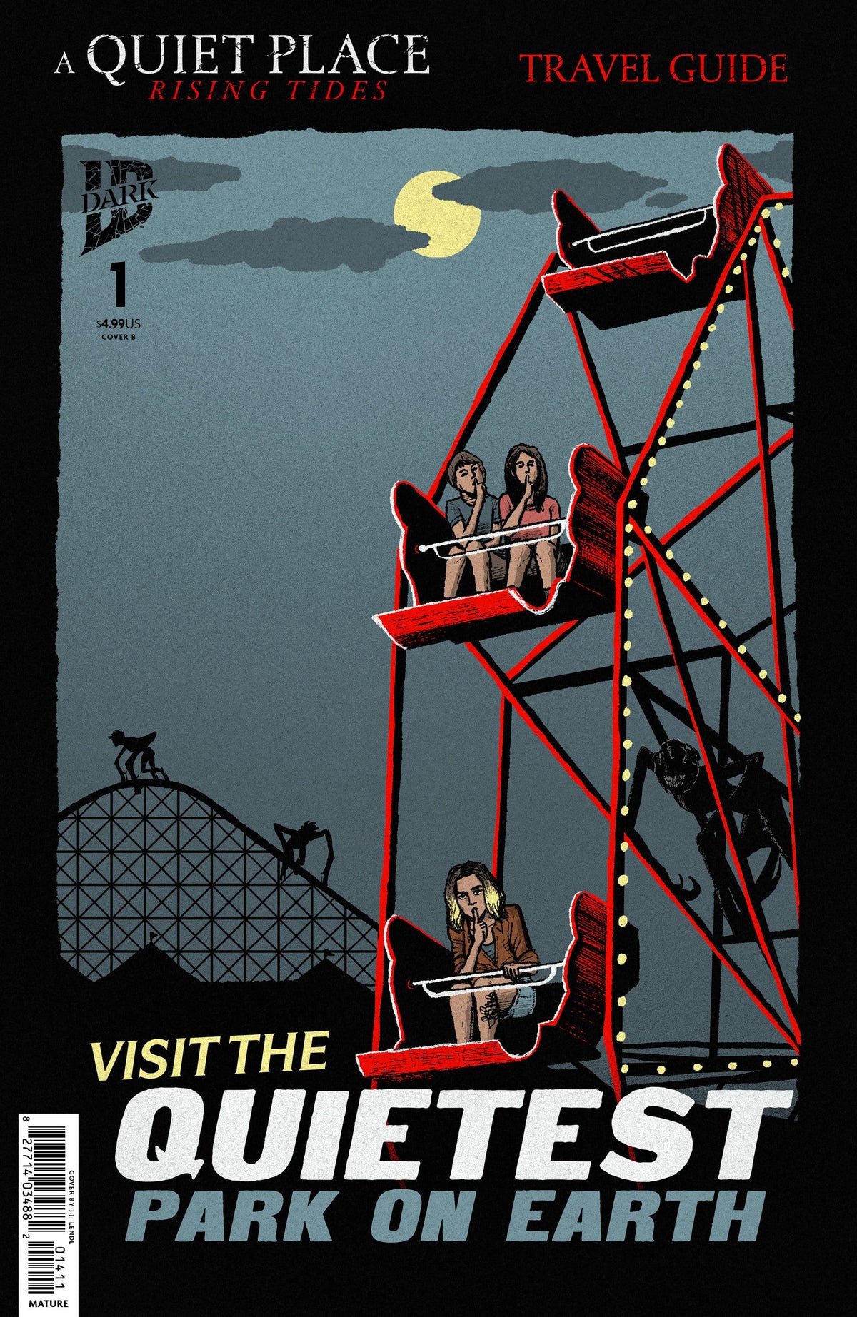 IDW Publishing Comic Books A Quiet Place: Rising Tides #1 Variant B (Lendl Florida Travel Guide Set) (Release Date: 11/18/2026) 82771403609100121 PRH-82771403609100121