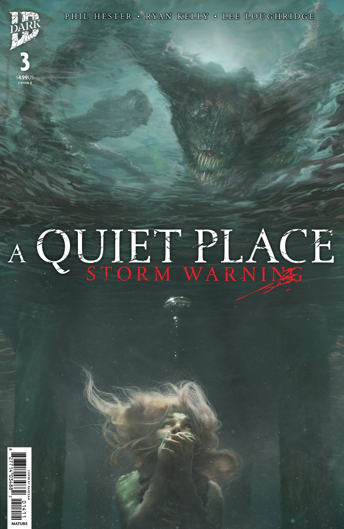 IDW Publishing Comic Books A Quiet Place: Storm Warning #3 Variant B ( Rahzzah) 82771403418900321 PRH-82771403418900321