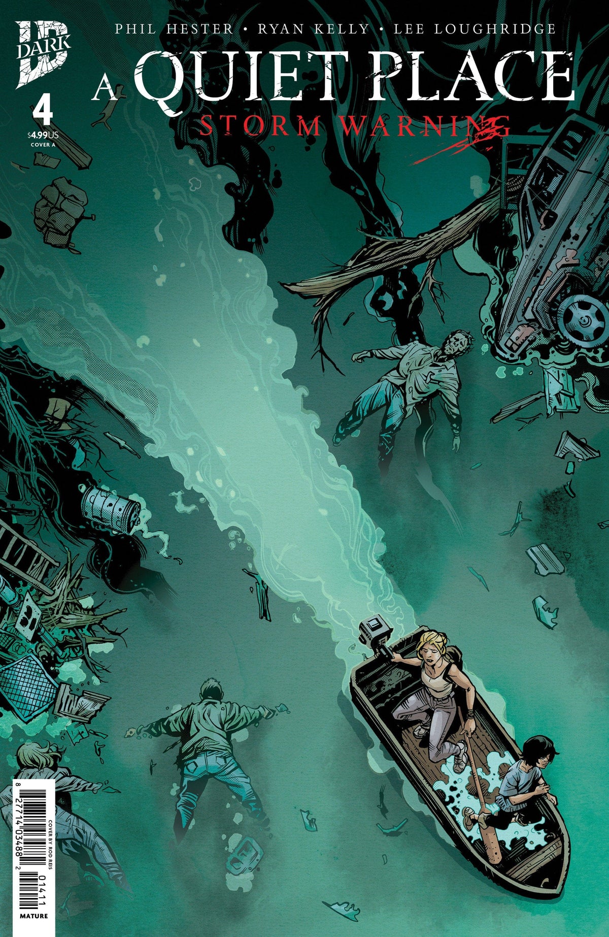 IDW Publishing Comic Books A Quiet Place: Storm Warning #4 Cover A (Kelly) 82771403418900411 PRH-82771403418900411