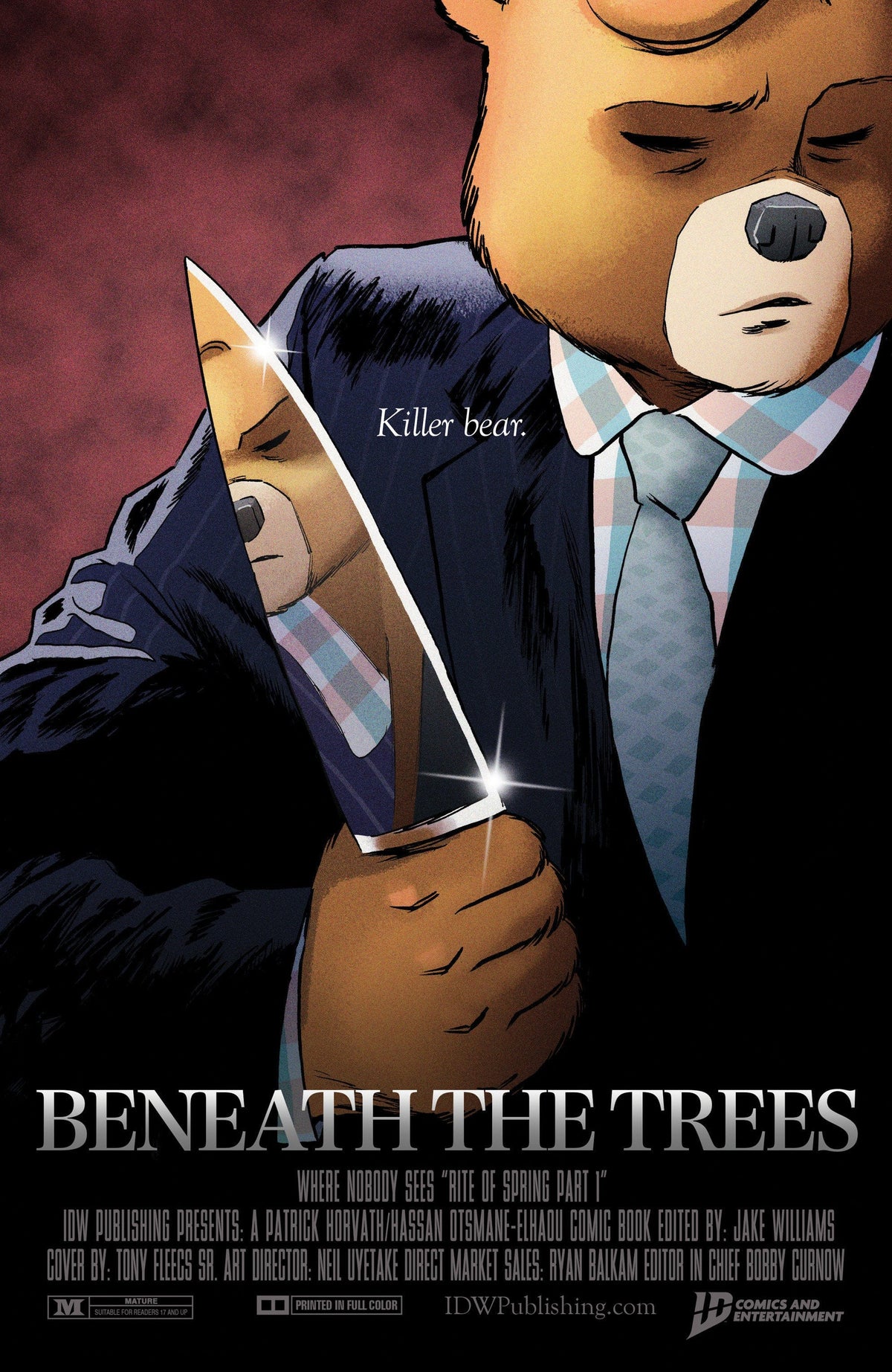 IDW Publishing Comic Books Beneath the Trees Where Nobody Sees: Rite of Spring #1 Variant B (Fleecs Movie Homage Cover) 82771403432500121 PRH-82771403432500121