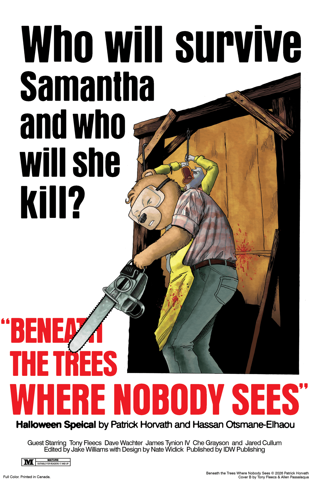 IDW Publishing Comic Books > Bundles Beneath the Trees Where Nobody Sees Halloween Special - Bundle (Release Date: 10/07/2026) TE-PRH-82771403584100111-BUNDLE