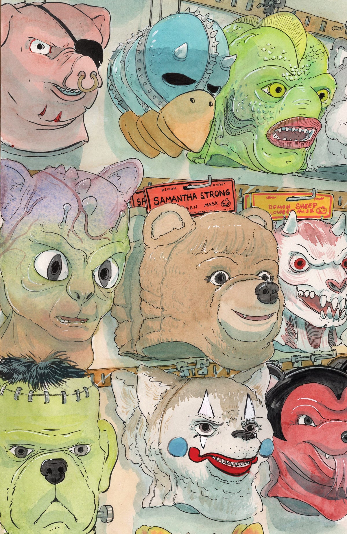 IDW Publishing Comic Books > Incentives Beneath the Trees Where Nobody Sees Halloween Special 1:25 INCV Variant RI (Horvath Full Art) (Release Date: 10/07/2026) 82771403584100161 PRH-82771403584100161