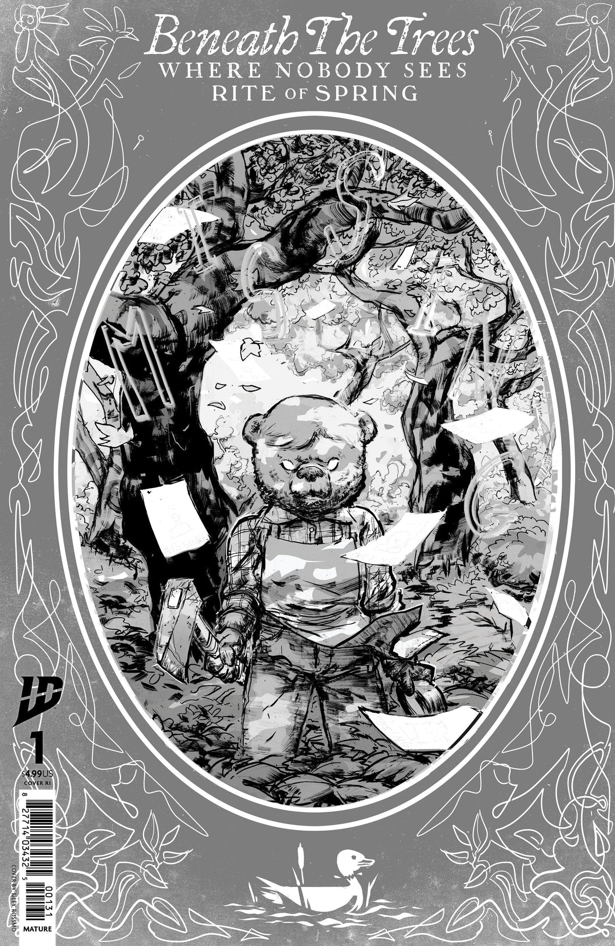 IDW Publishing Comic Books > Incentives Beneath the Trees Where Nobody Sees: Rite of Spring #1 1:50 INCV Variant (Rossmo Storybook Variant B&W) 82771403432500161 PRH-82771403432500161