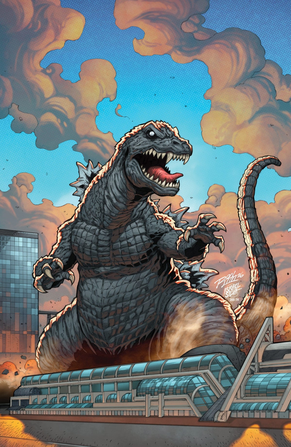 IDW Publishing Comic Books > Incentives Godzilla Vs. America: San Diego 1:10 INCV Varian RI (Lim Full Art) 82771403543800131 PRH-82771403543800131