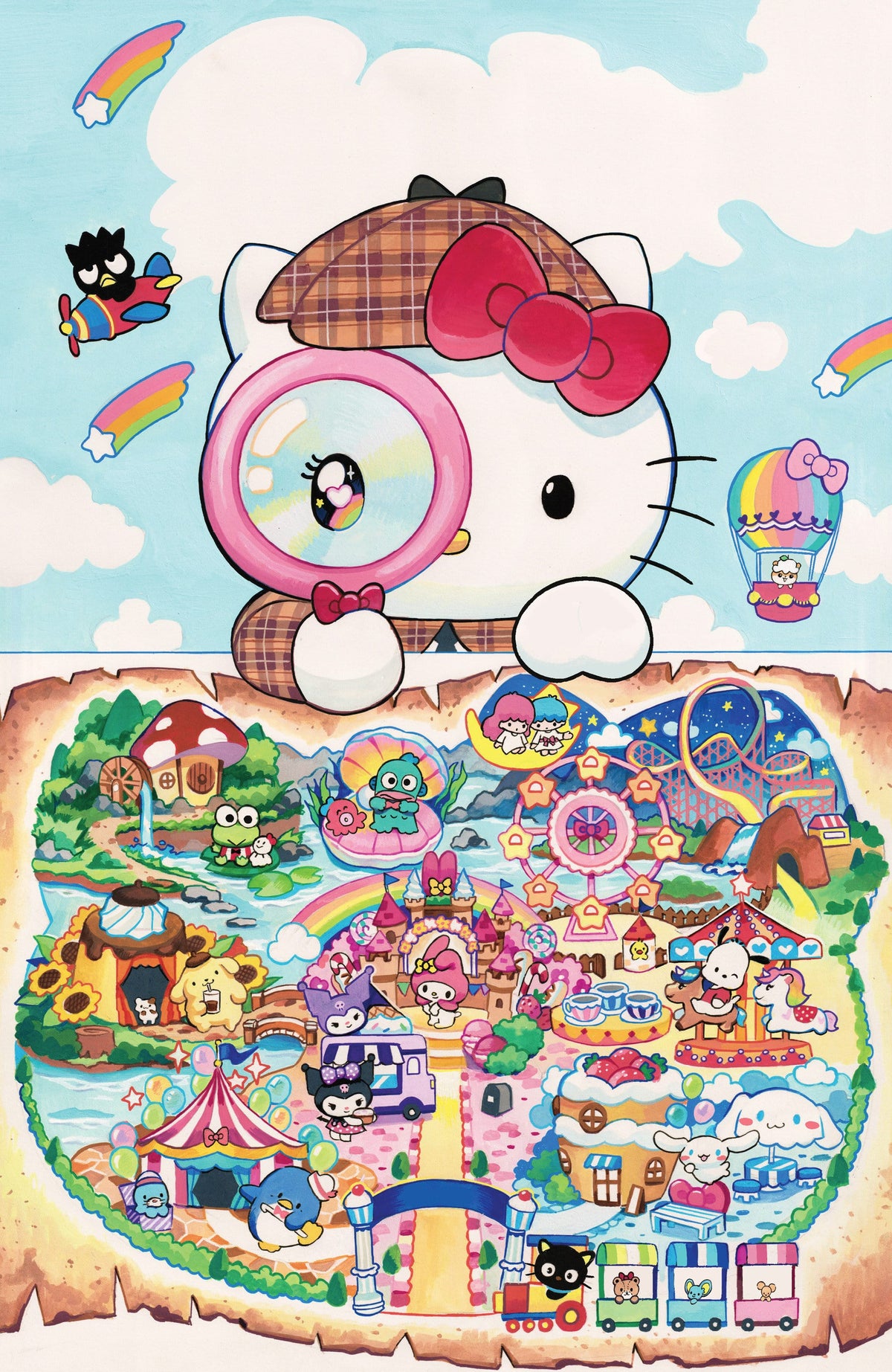 IDW Publishing Comic Books > Incentives Hello Kitty and Friends: Hello World! #1 1:100 INCV Varian RI (Gonzales Full Art) 82771403544500171 PRH-82771403544500171