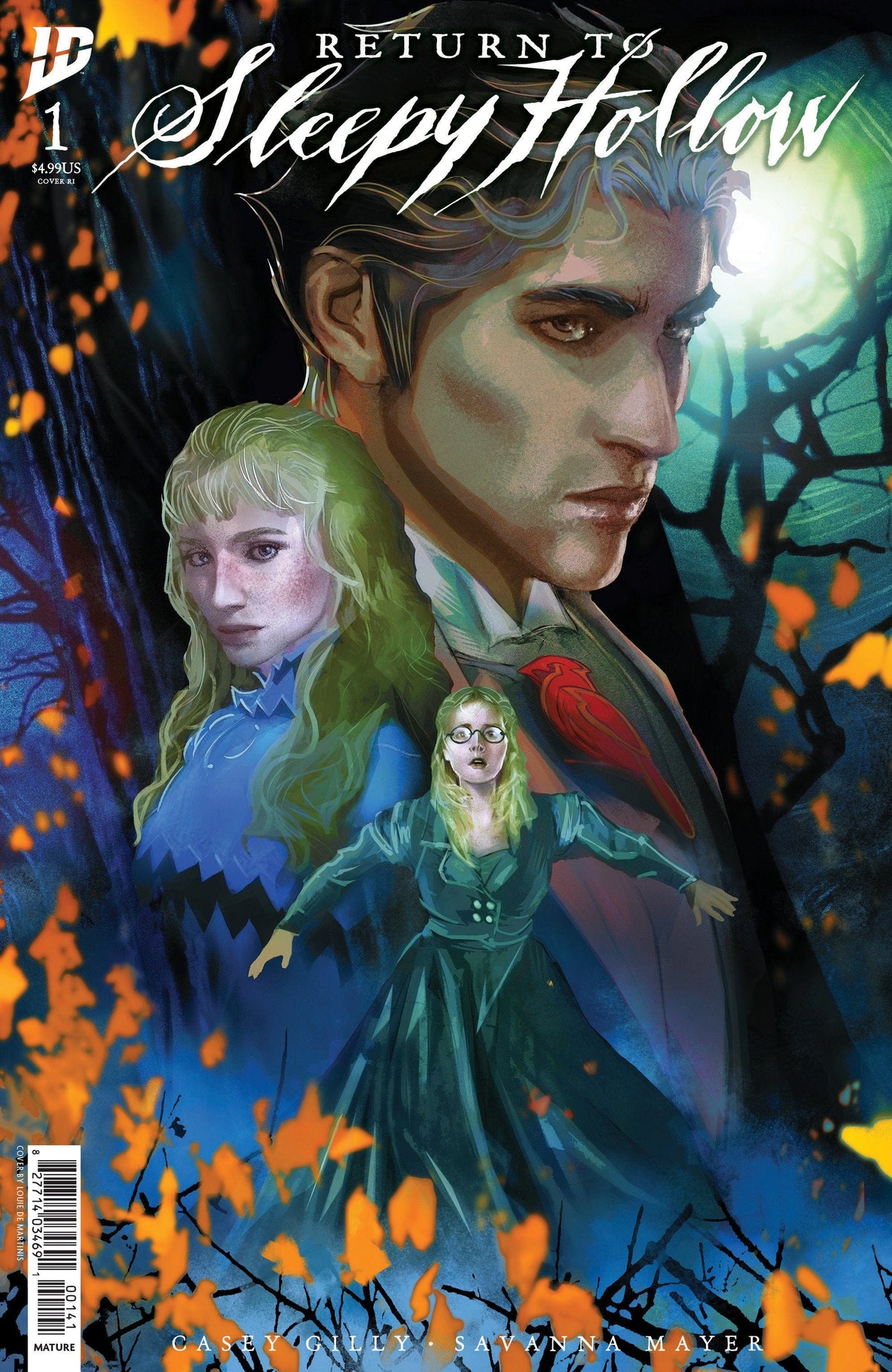 IDW Publishing Comic Books > Incentives Return to Sleepy Hollow #1 1:15 INCV Variant (De Martinis) 82771403469100141 PRH-82771403469100141