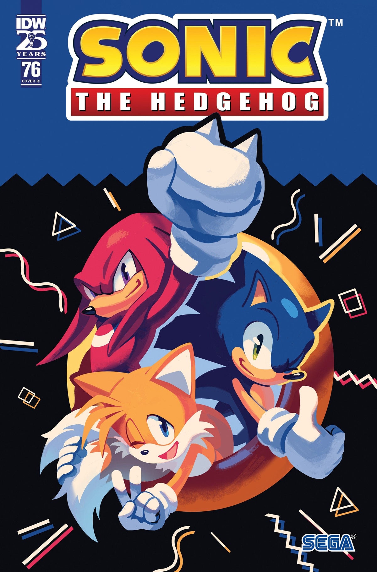 IDW Publishing Comic Books > Incentives Sonic the Hedgehog #76 Variant RI 1:10 INCV (Fourdraine) 82771401521807631 PRH-82771401521807631