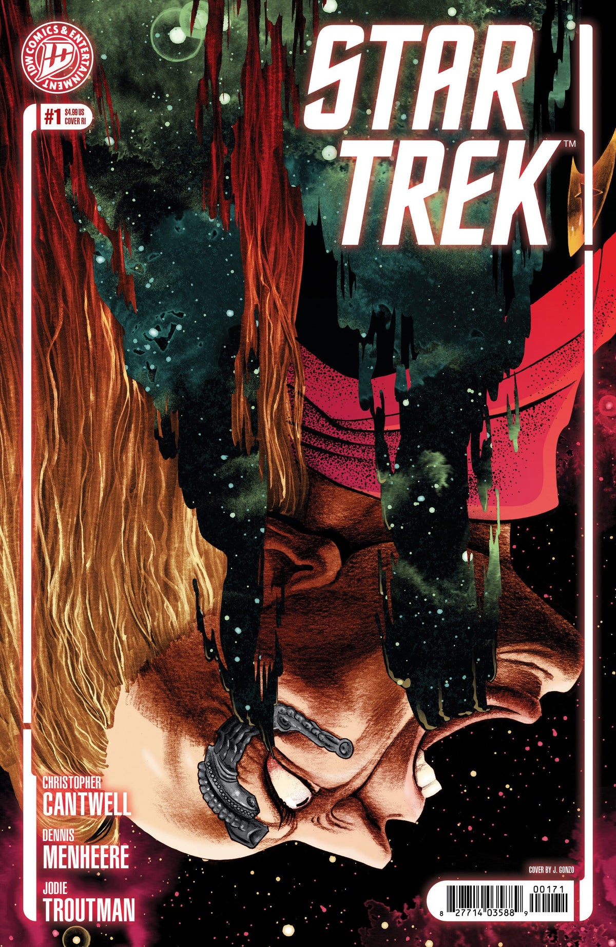IDW Publishing Comic Books > Incentives Star Trek (2026) #1 1:25 INCV Variant RI (J. Gonzo) (Release Date: 09/23/2026) 82771403588900171 PRH-82771403588900171
