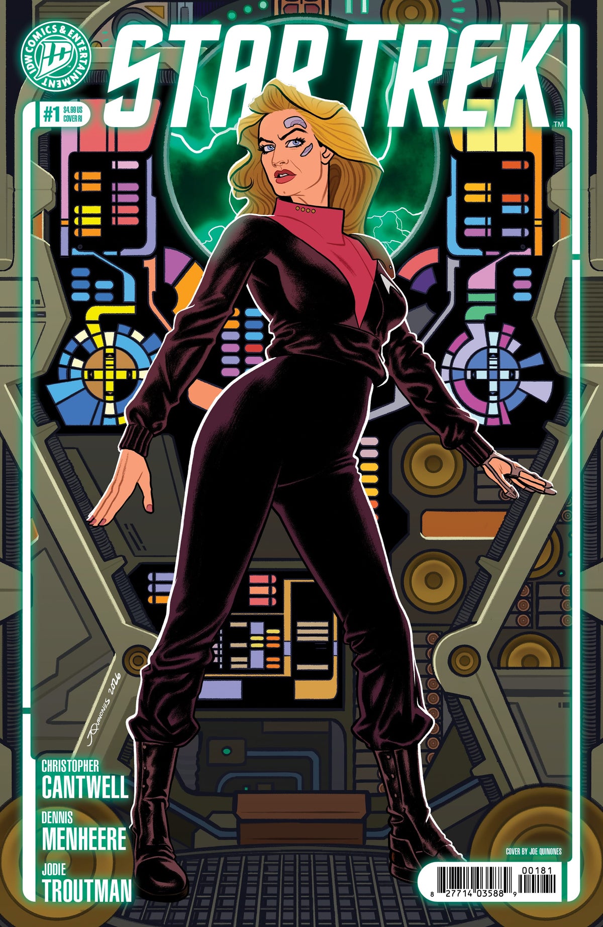 IDW Publishing Comic Books > Incentives Star Trek (2026) #1 1:50 INCV Variant RI (Quinones) (Release Date: 09/23/2026) 82771403588900181 PRH-82771403588900181