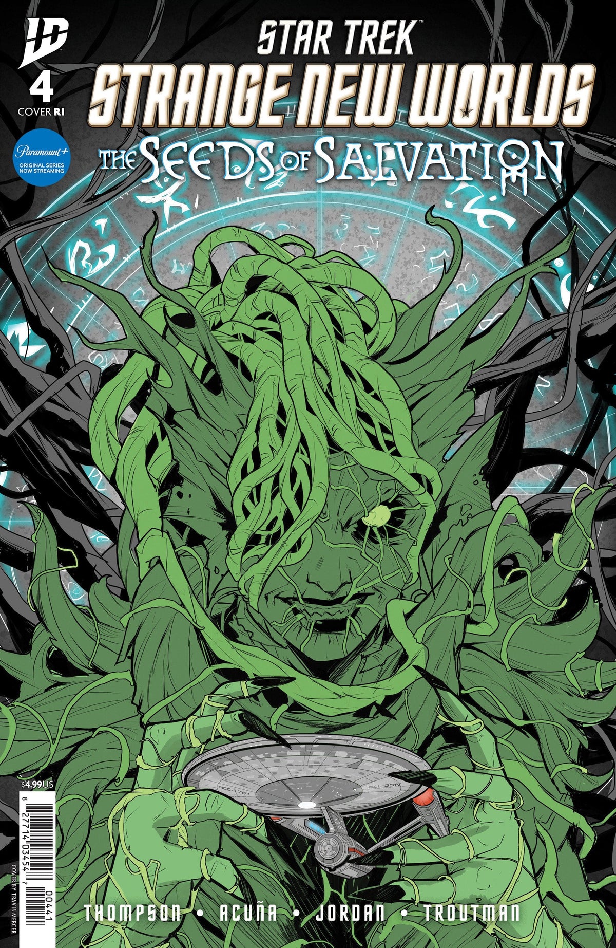 IDW Publishing Comic Books > Incentives Star Trek: Strange New Worlds--The Seeds of Salvation #4 1:10 INCV Variant (Mercer B&W) 82771403454700441 PRH-82771403454700441