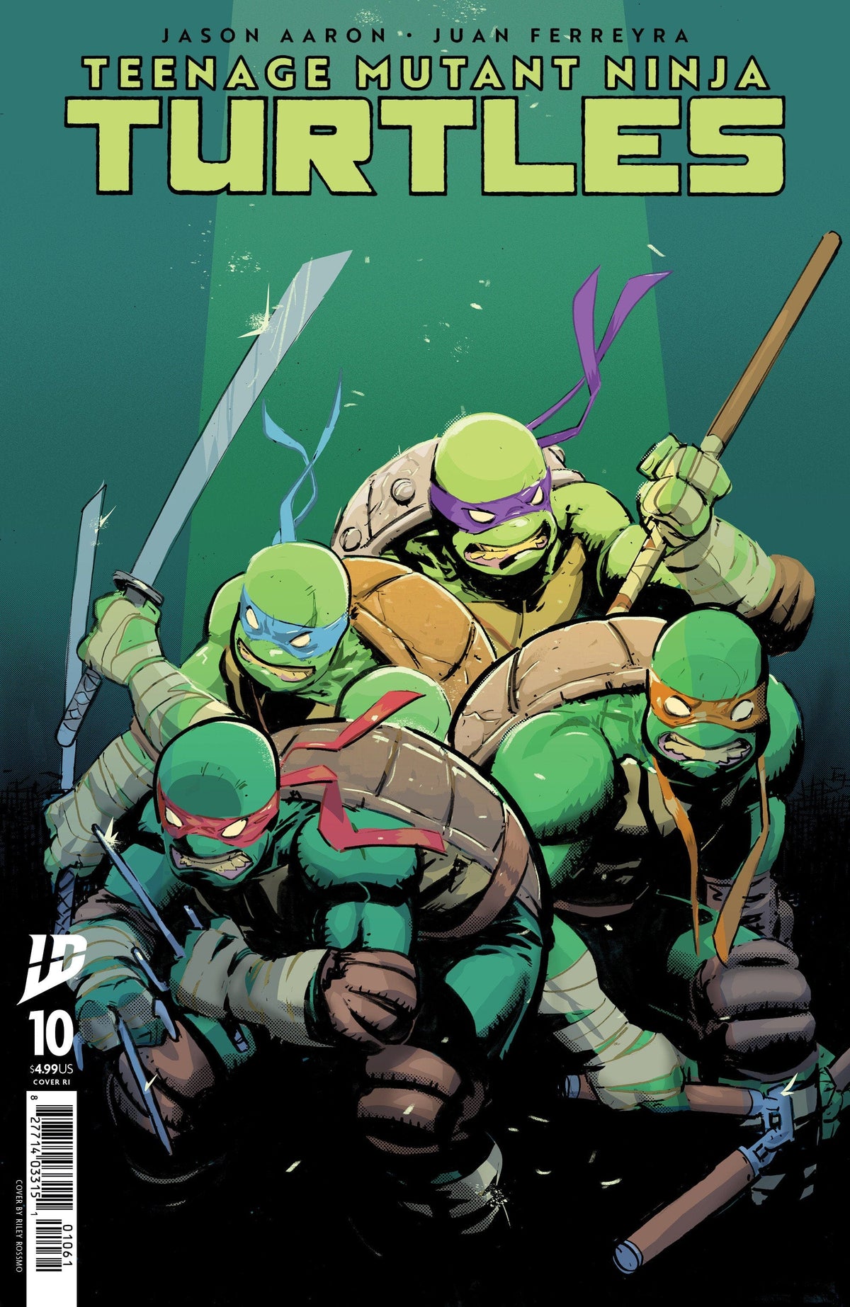IDW Publishing Comic Books > Incentives Teenage Mutant Ninja Turtles #10 1:50 INCV Variant (Rossmo) 82771403315101061 PRH-82771403315101061