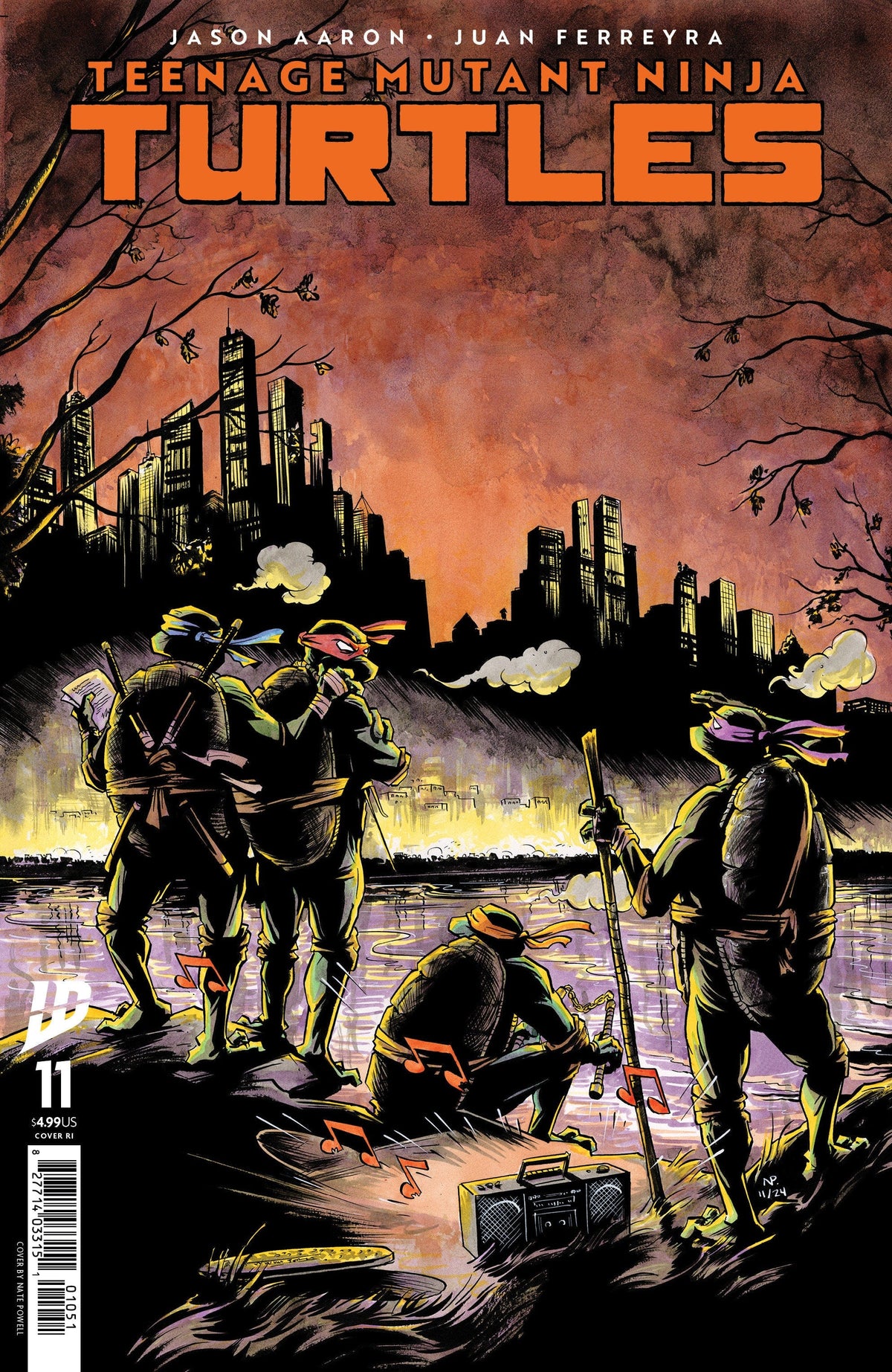 IDW Publishing Comic Books > Incentives Teenage Mutant Ninja Turtles #11 1:25 INCV (Powell) 82771403315101171 PRH-82771403315101171