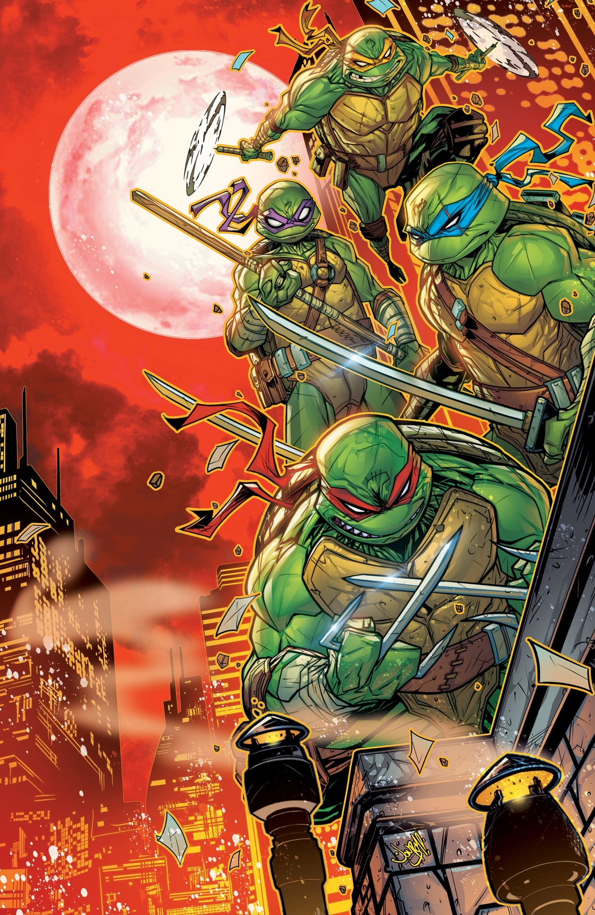 IDW Publishing Comic Books > Incentives Teenage Mutant Ninja Turtles #12 1:50 INCV Variant RI (Meyers Full Art) 82771403315101281 PRH-82771403315101281