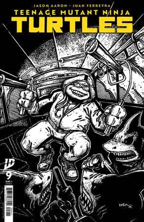 IDW Publishing Comic Books > Incentives Teenage Mutant Ninja Turtles #9 1:10 INCV Variant RI (Eastman B&W) 82771403315100941 PRH-82771403315100941