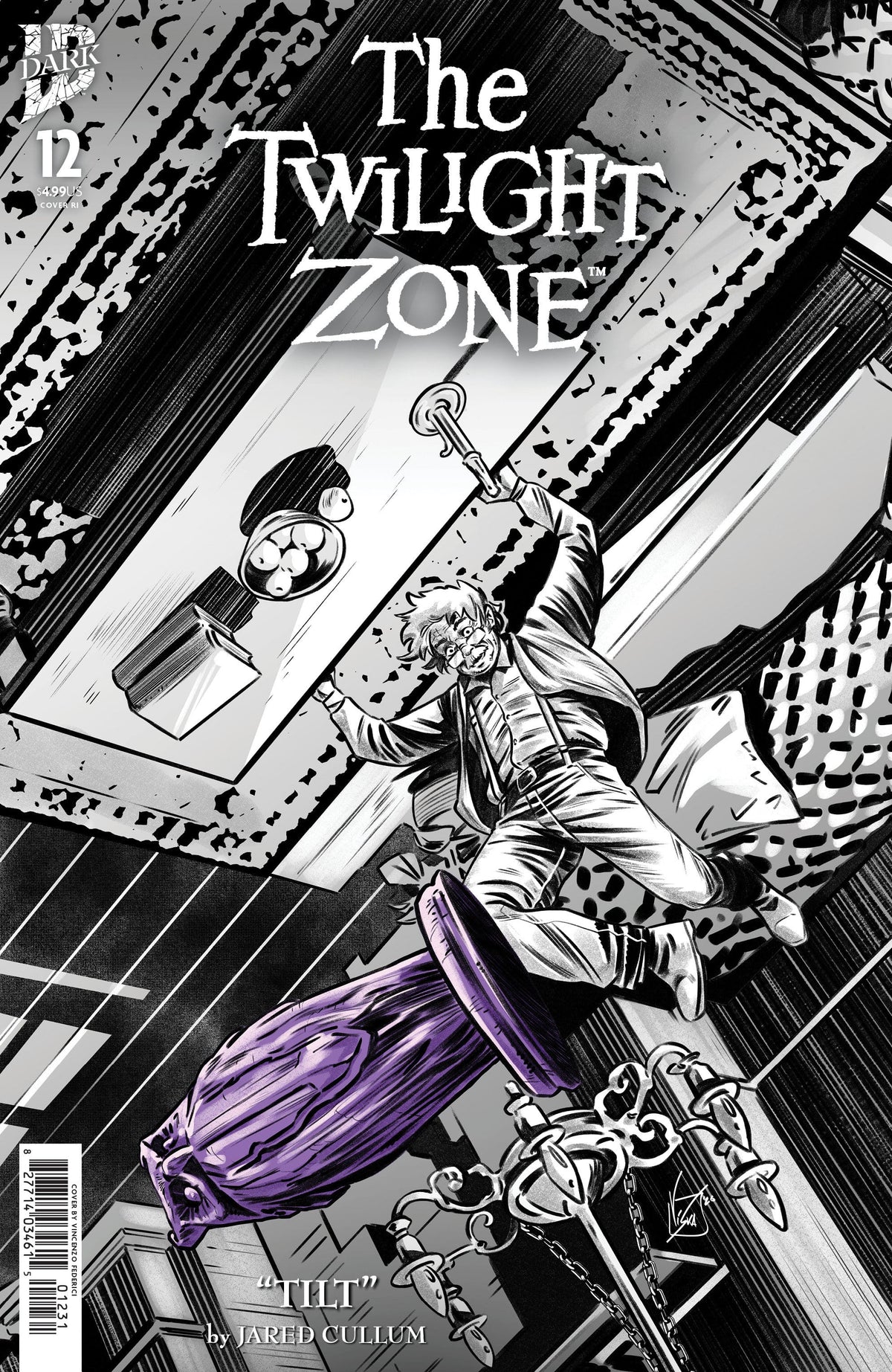 IDW Publishing Comic Books > Incentives The Twilight Zone #12 1:10 INCV Variant RI (Federici) (Release Date: 12/02/2026) 82771403461501231 PRH-82771403461501231