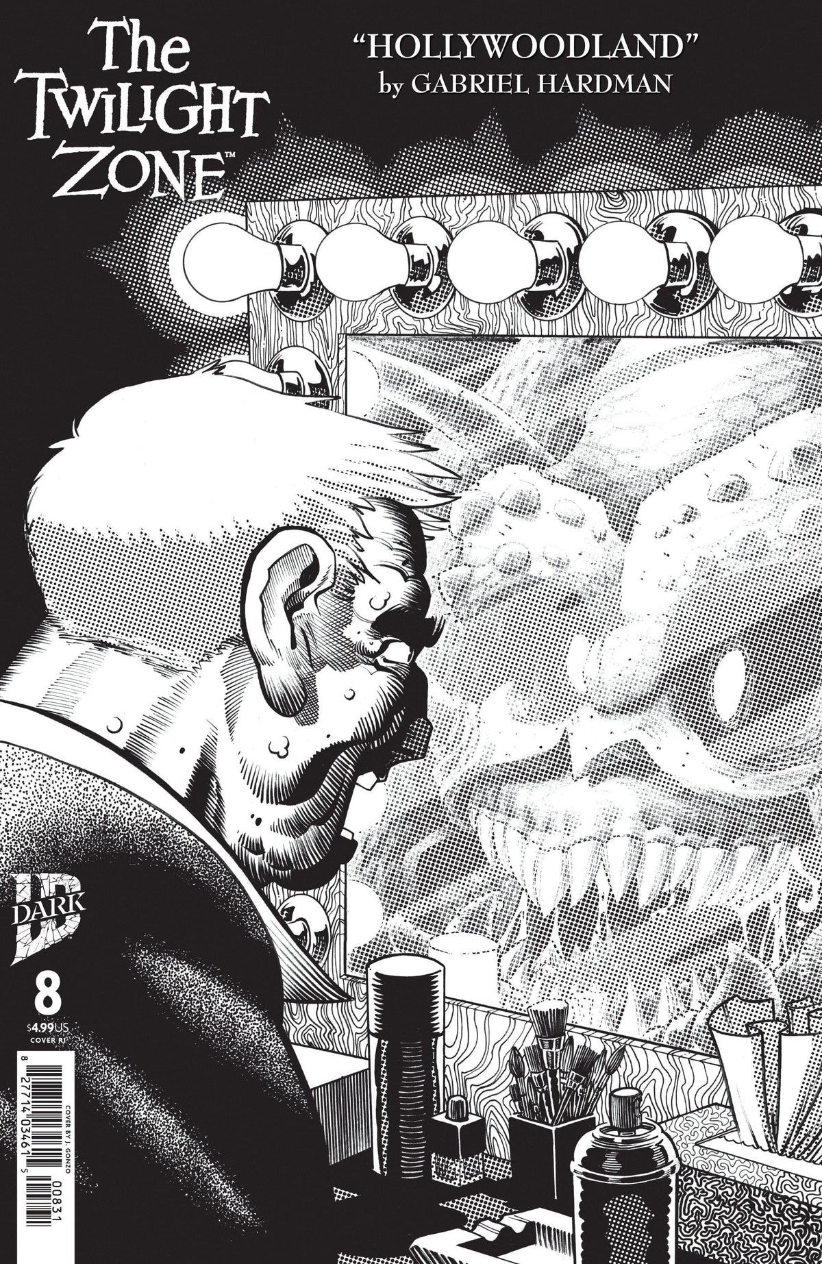 IDW Publishing Comic Books > Incentives The Twilight Zone #8 1:15 INCV Variant RI (J. Gonzo) 82771403461500831 PRH-82771403461500831