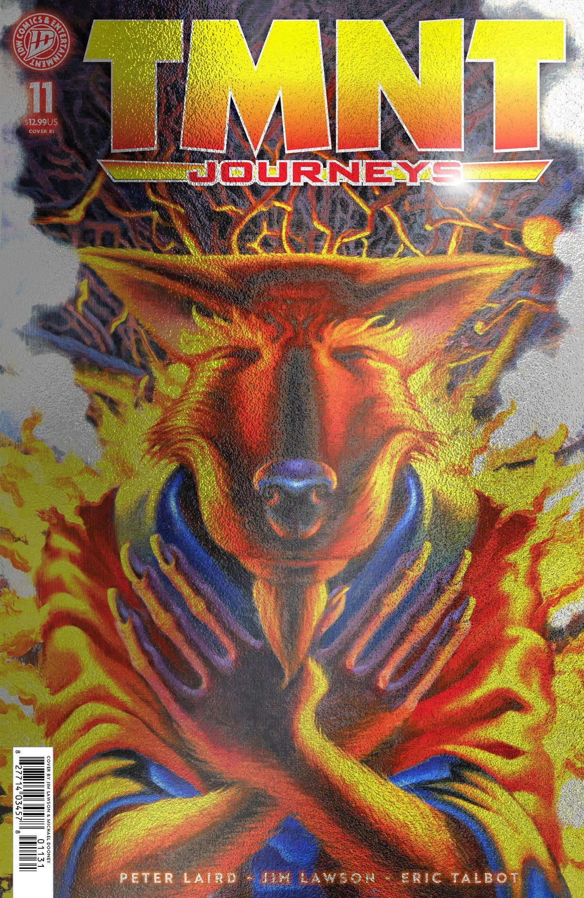 IDW Publishing Comic Books > Incentives TMNT: Journeys #11 1:10 INCV Variant RI Foil (Dooney & Lawson) 82771403457801131 PRH-82771403457801131