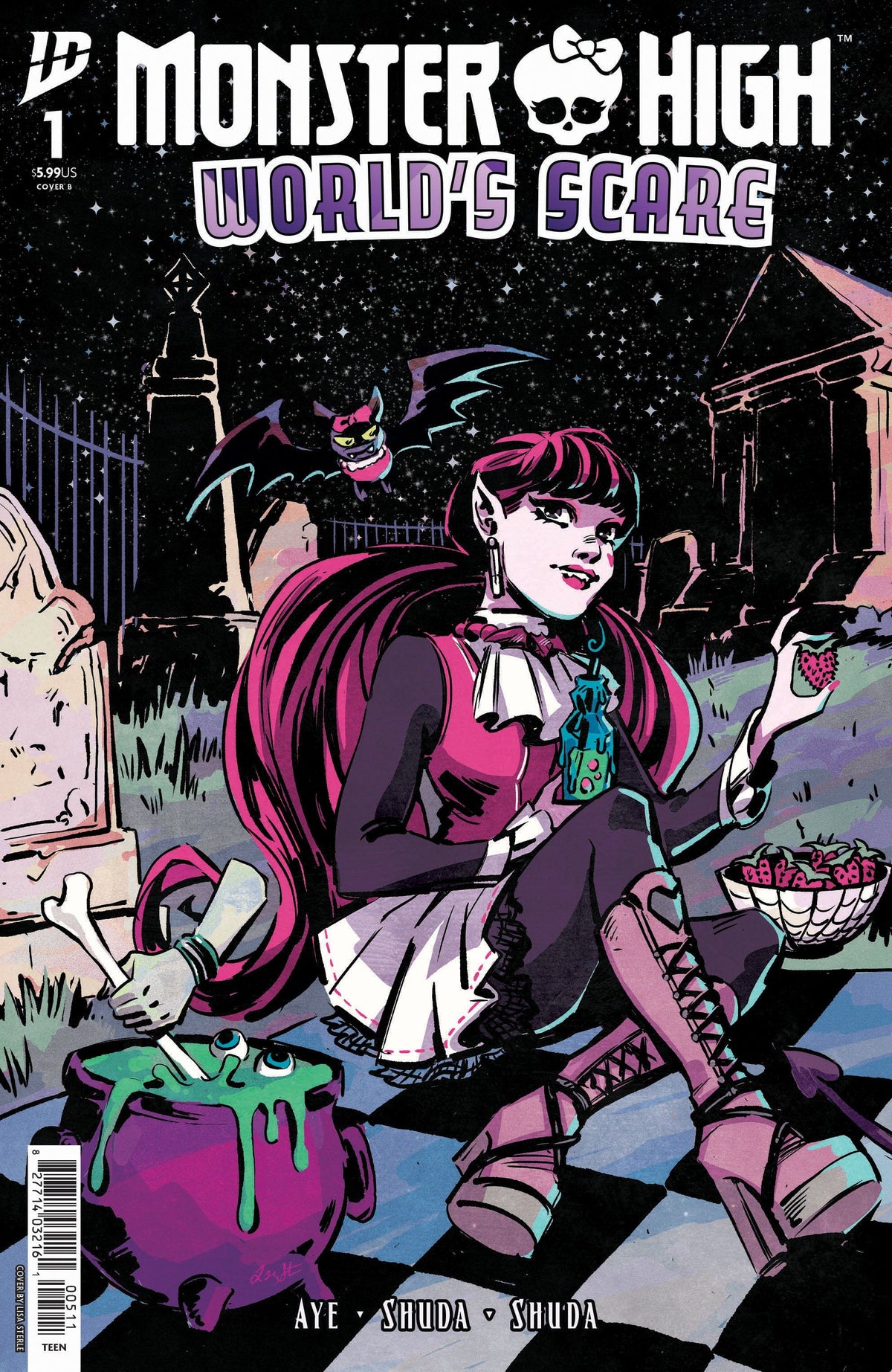 IDW Publishing Comic Books Monster High: World's Scare #1 Variant B (Sterle) 82771403437000121 PRH-82771403437000121