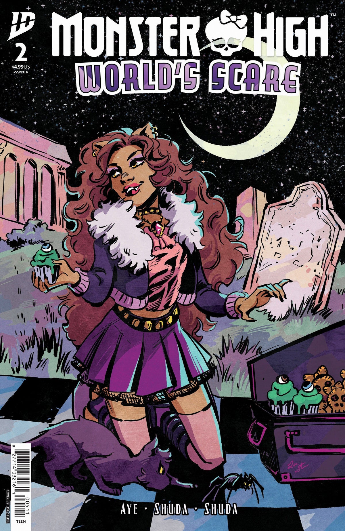 IDW Publishing Comic Books Monster High: World's Scare #2 Variant B (Sterle) 82771403437000221 PRH-82771403437000221