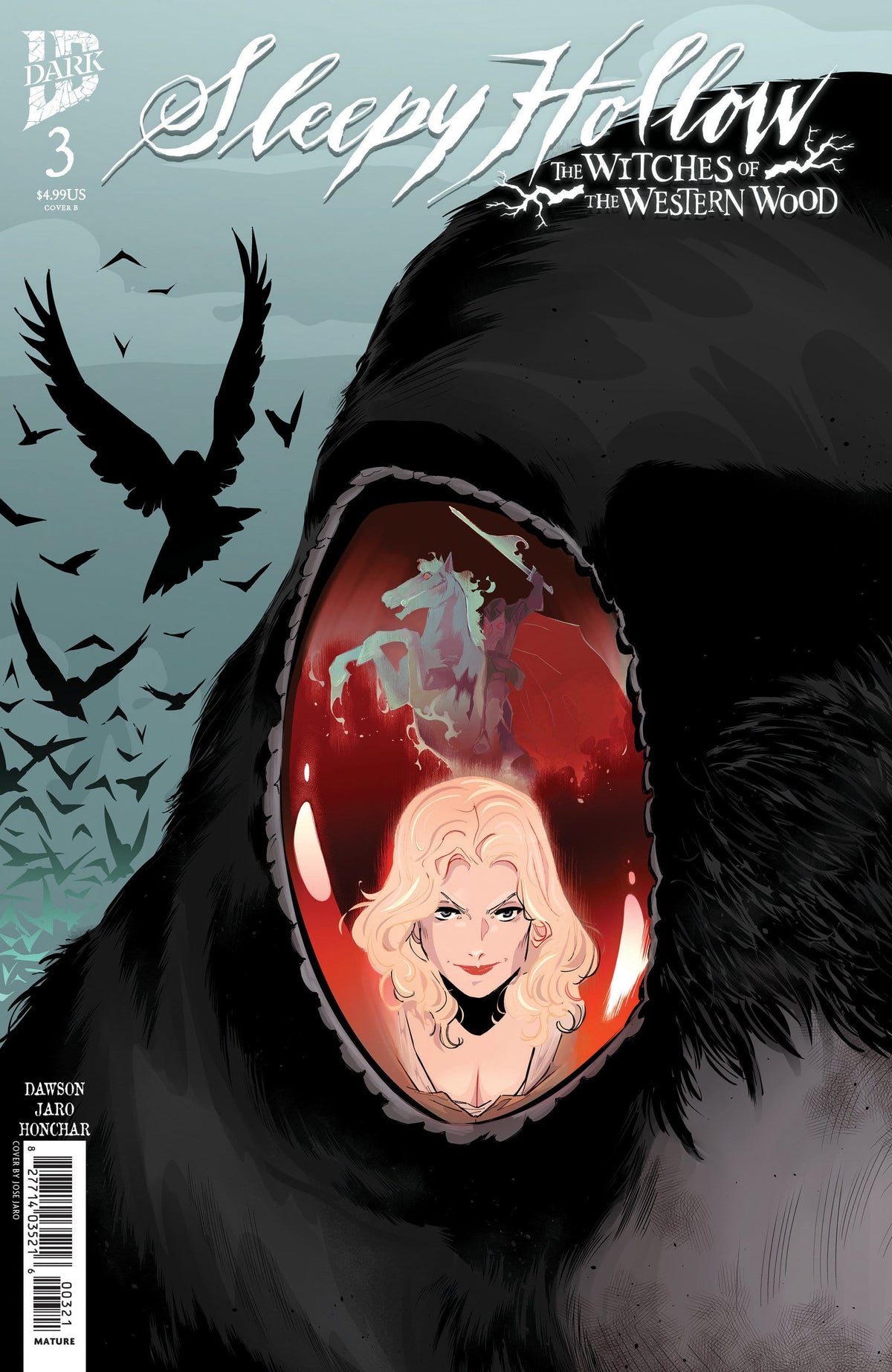 IDW Publishing Comic Books Sleepy Hollow: The Witches of the Western Wood #3 Variant B (Jaro) 82771403521600321 PRH-82771403521600321