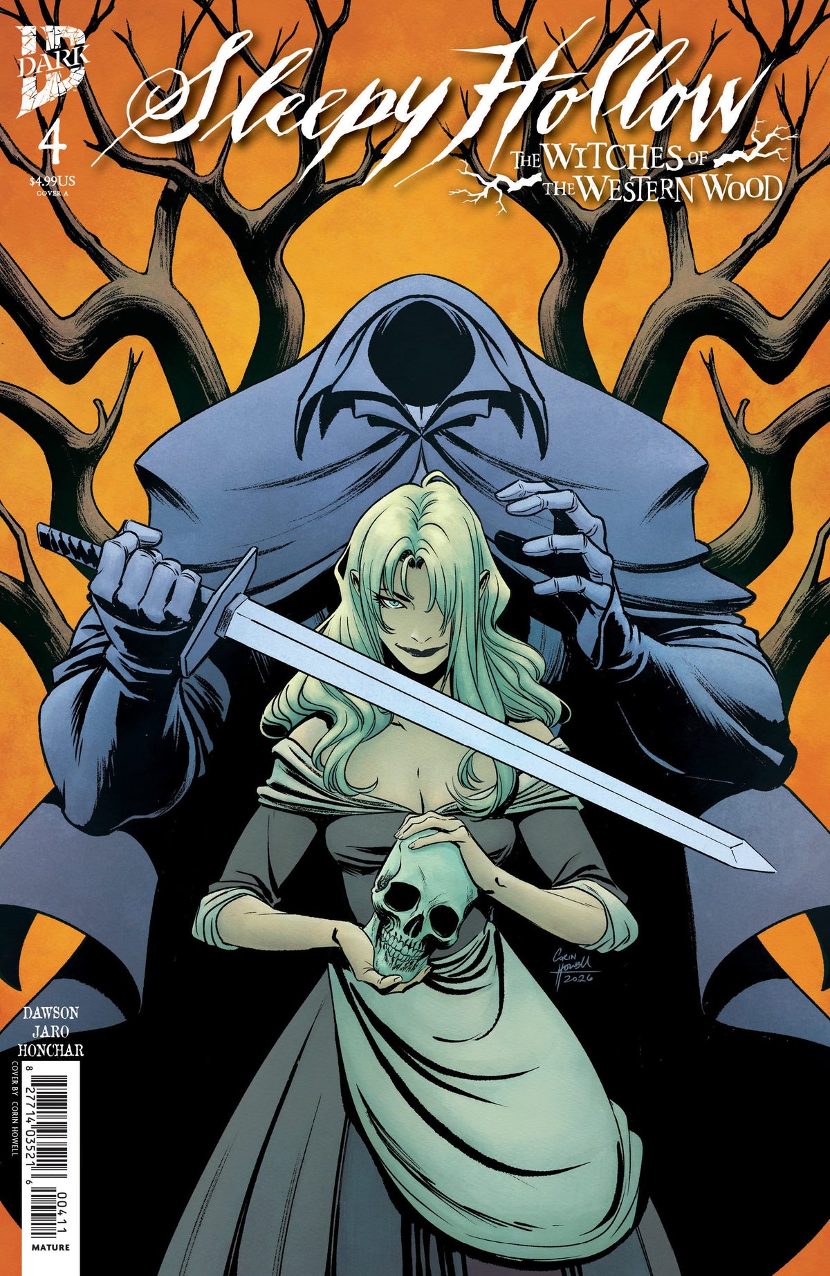 IDW Publishing Comic Books Sleepy Hollow: The Witches of the Western Wood #4 Cover A (Howell) (Release Date: 08/19/2026) 82771403521600411 PRH-82771403521600411