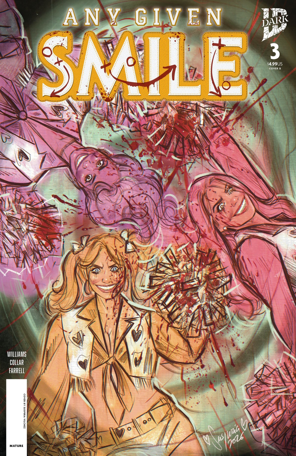 IDW Publishing Comic Books Smile: Any Given Smile #3 Variant B (Vilchez) (Release Date: 12/16/2026) 82771403583400321 PRH-82771403583400321