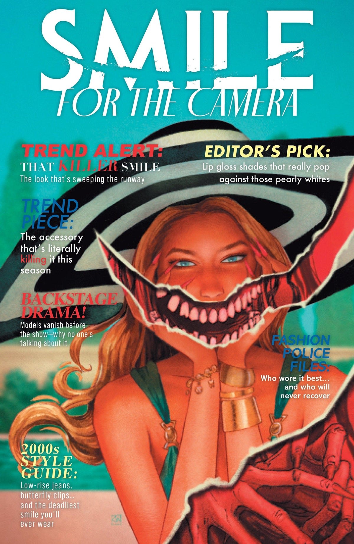 IDW Publishing Comic Books Smile: For the Camera #1 Variant D (Wada Fashion Magazine Variant) 82771403525400111 PRH-82771403525400111