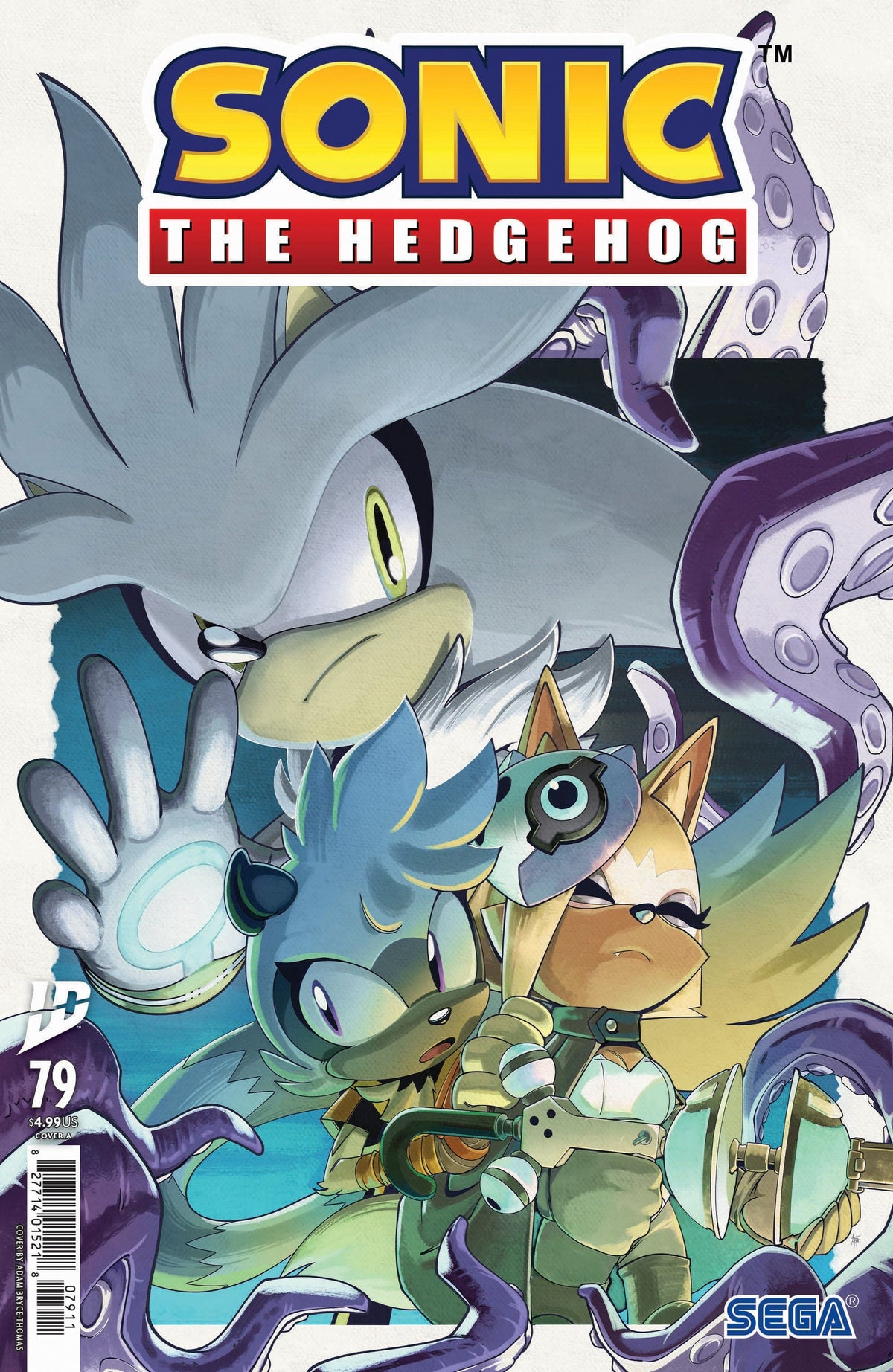 IDW Publishing Comic Books Sonic the Hedgehog #79 Cover A (Thomas) 82771401521807911 PRH-82771401521807911