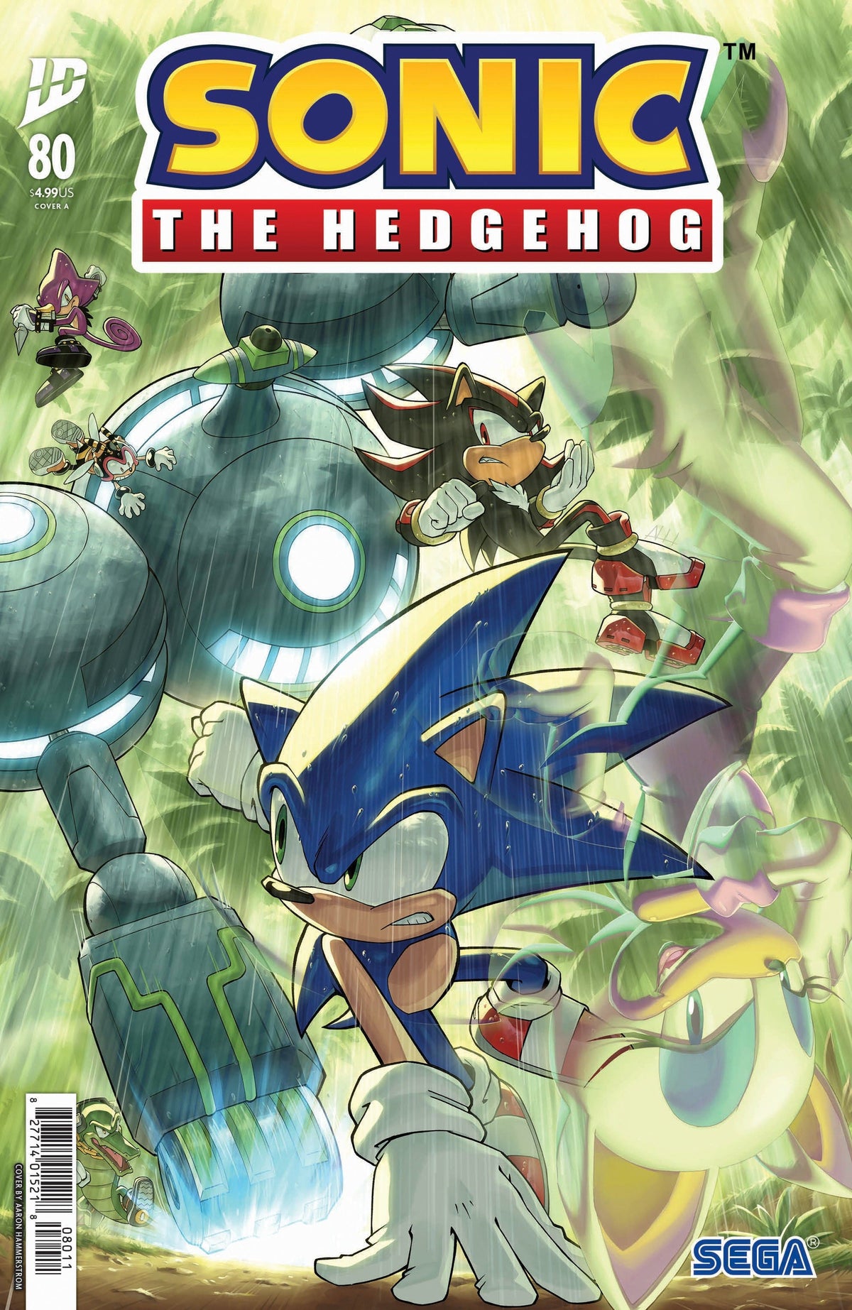 IDW Publishing Comic Books Sonic the Hedgehog #80 Cover A (Hammerstrom) 82771401521808011 PRH-82771401521808011