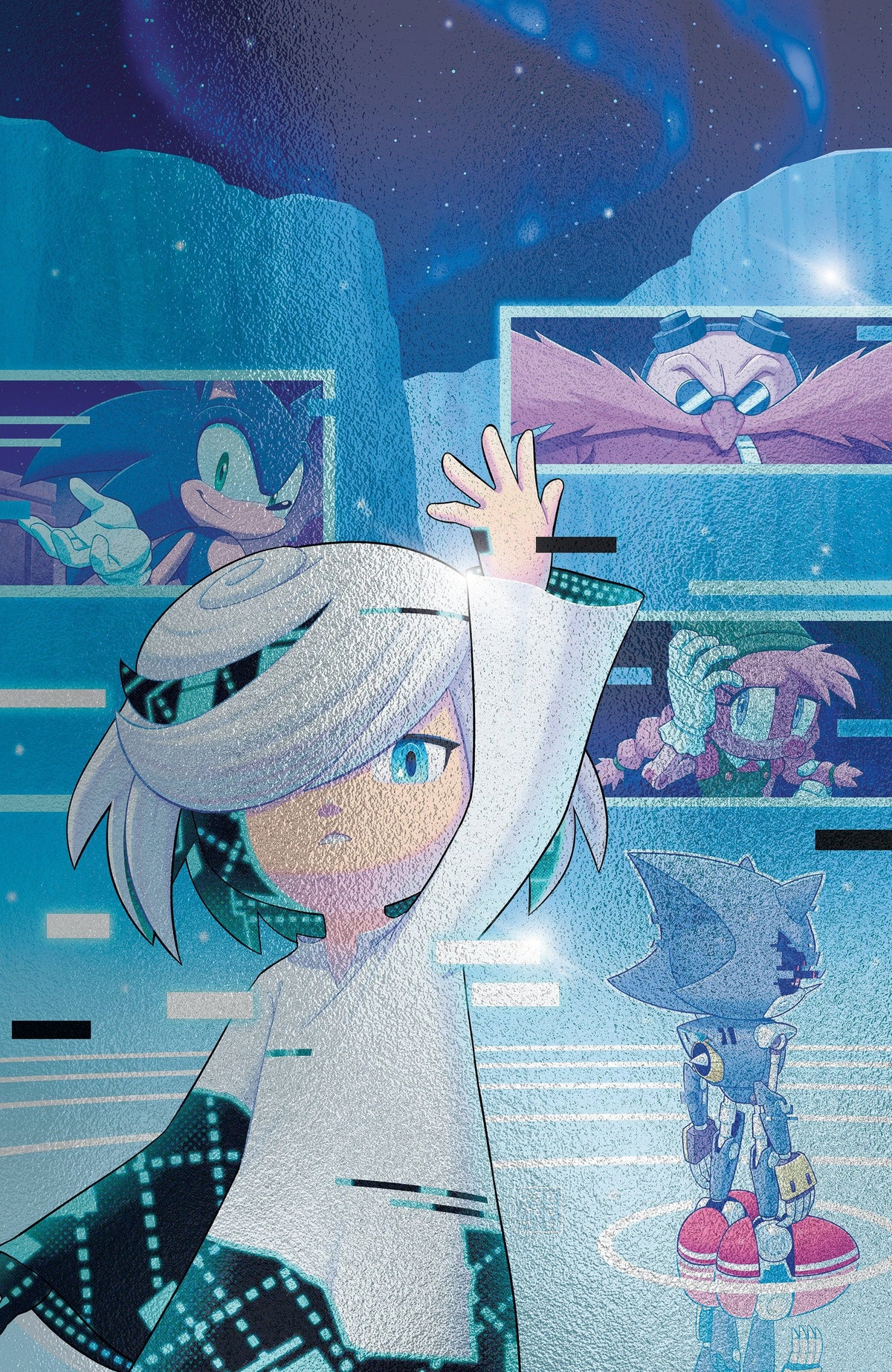 IDW Publishing Comic Books Sonic the Hedgehog #84 Variant C Foil (Kim) 82771401521808431 PRH-82771401521808431