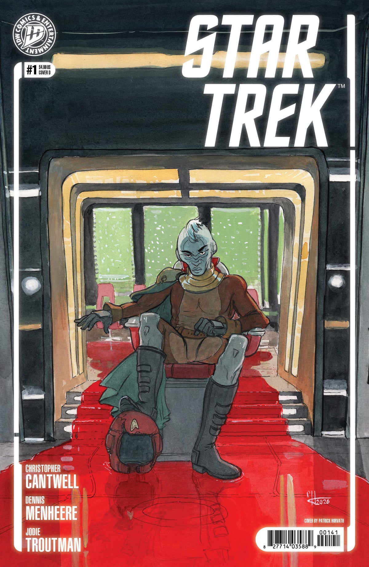 IDW Publishing Comic Books Star Trek (2026) #1 Variant D (Horvath) (Release Date: 09/23/2026) 82771403588900141 PRH-82771403588900141