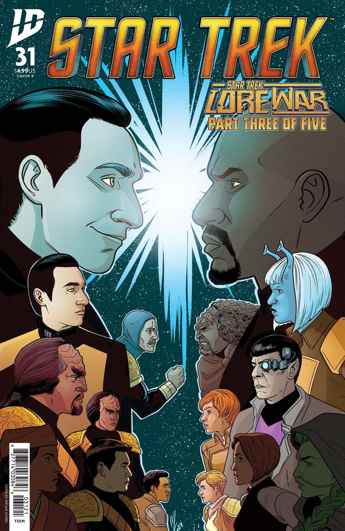 IDW Publishing Comic Books Star Trek #31 Variant B (Levens) 82771403084603121 PRH-82771403084603121