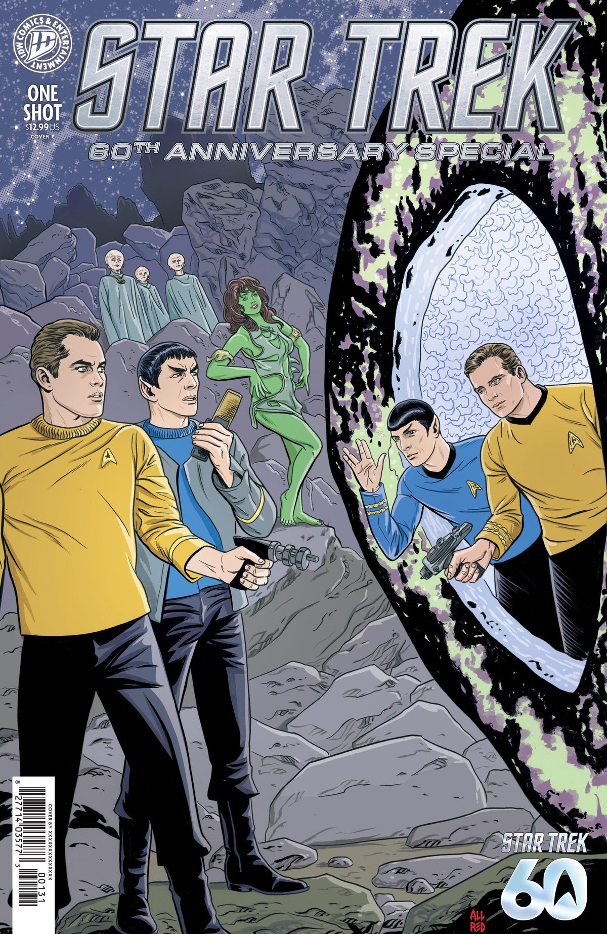 IDW Publishing Comic Books Star Trek: 60th Anniversary Special Variant C Foil (Allred) (Release Date: 09/02/2026) 82771403577300131 PRH-82771403577300131