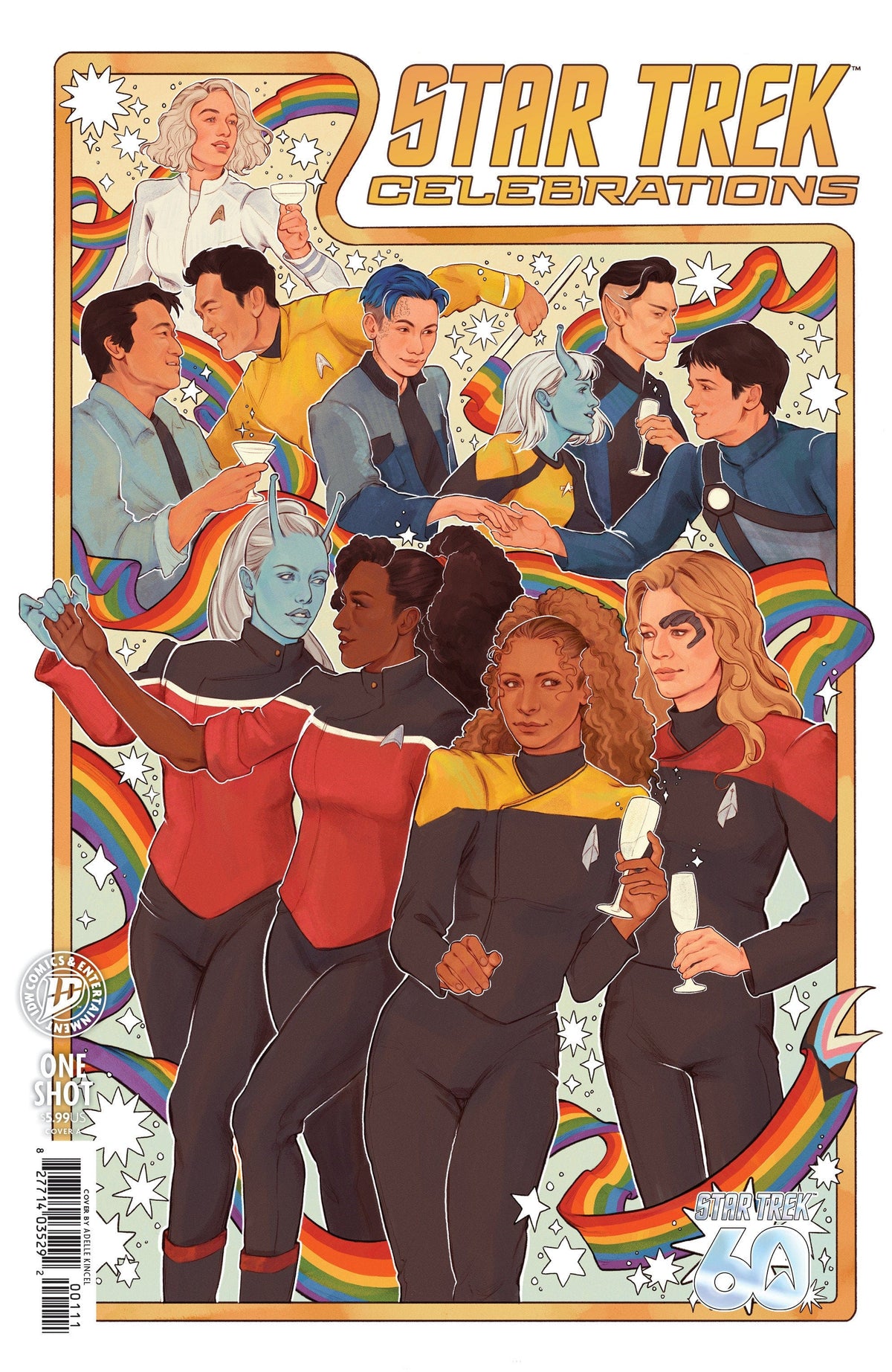 IDW Publishing Comic Books Star Trek: Celebrations 2026 Cover A (Kincel) 82771403529200111 PRH-82771403529200111