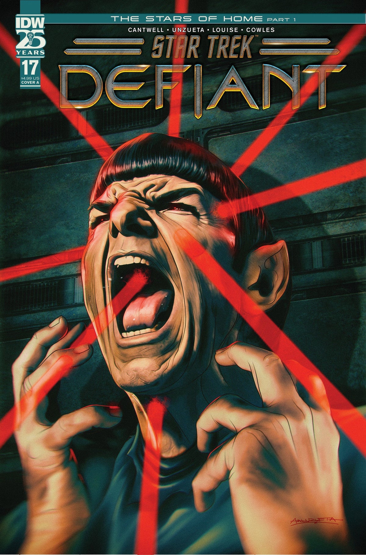 IDW Publishing Comic Books Star Trek: Defiant #17 Cover A (Unzueta) 82771403137901711 PRH-82771403137901711