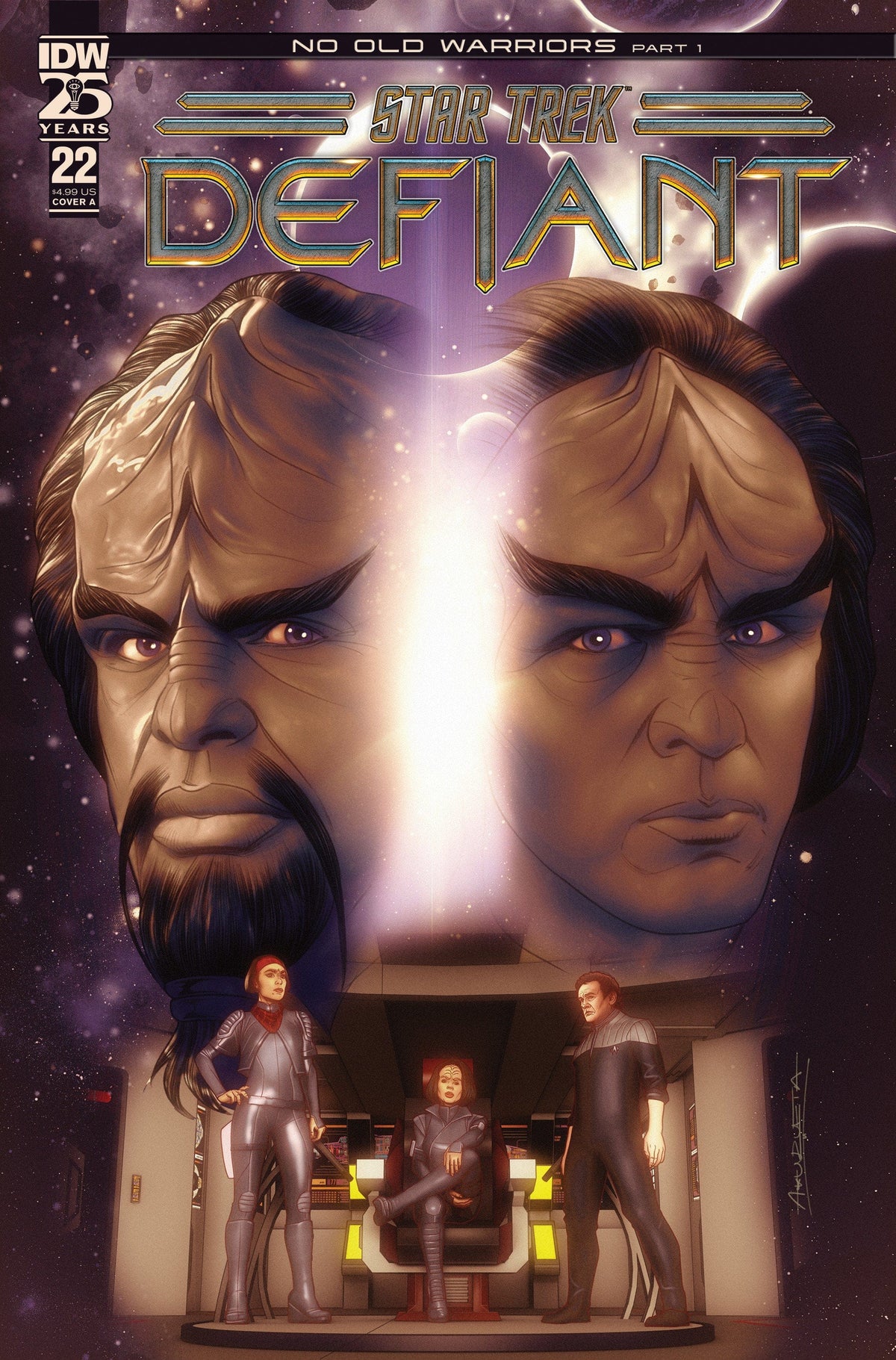 IDW Publishing Comic Books Star Trek: Defiant #22 Cover A (Unzueta) 82771403137902211 PRH-82771403137902211